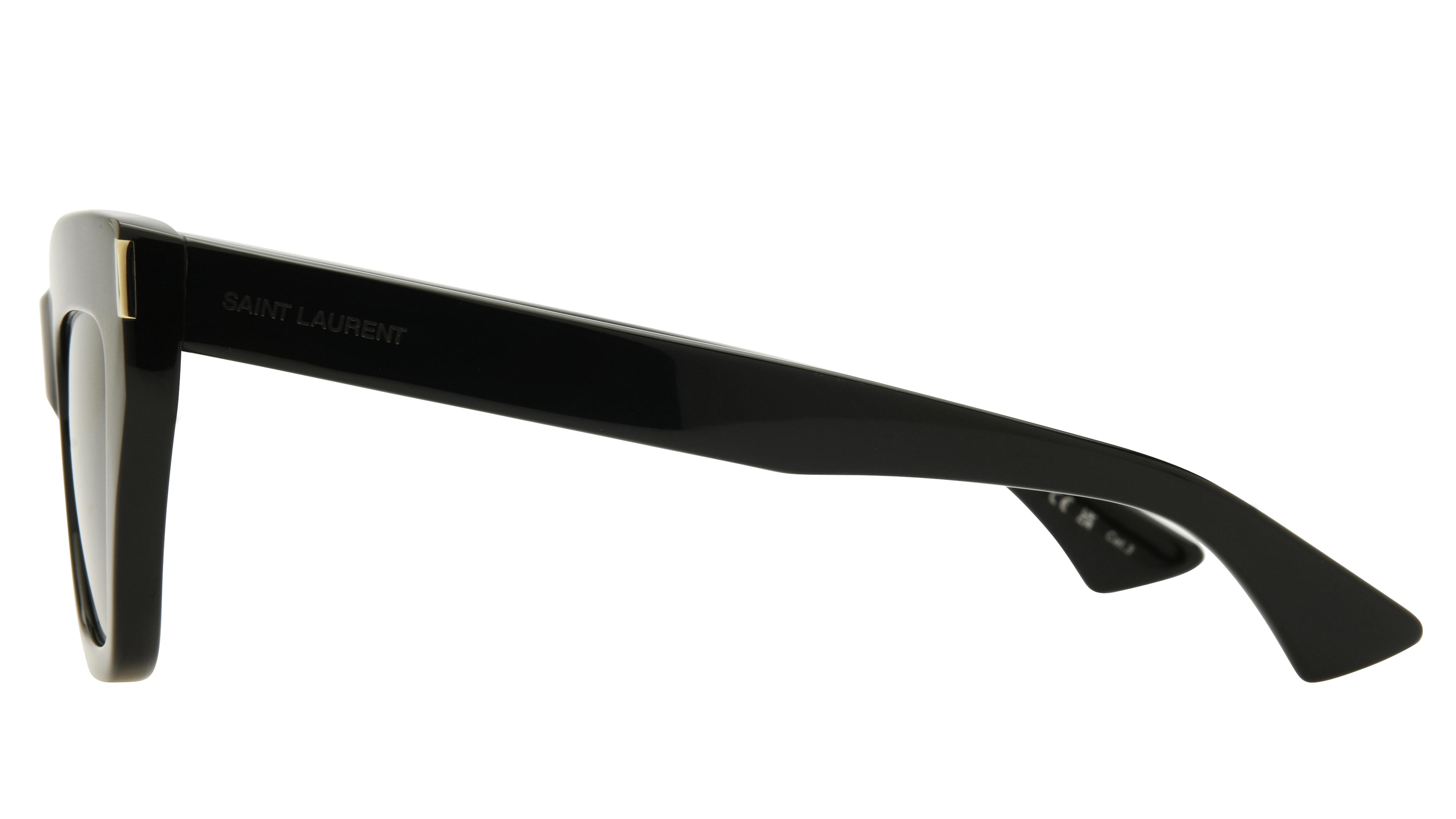 Lunettes de soleil Saint Laurent Femme Noir Papillon sl759 Gauche