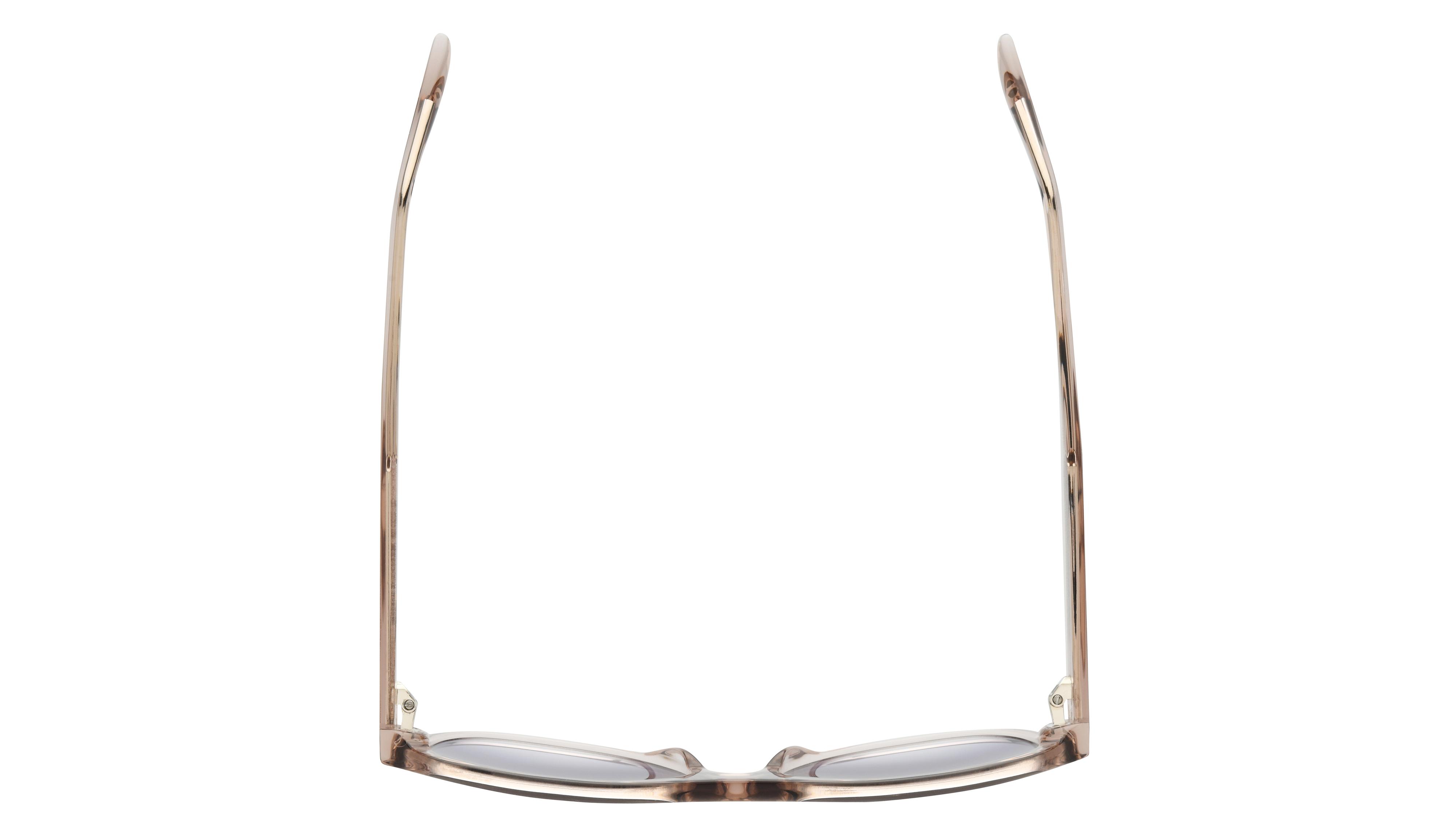 Lunettes de soleil Signature Krys Mixte Rose Aviateur Intrepide Dessus