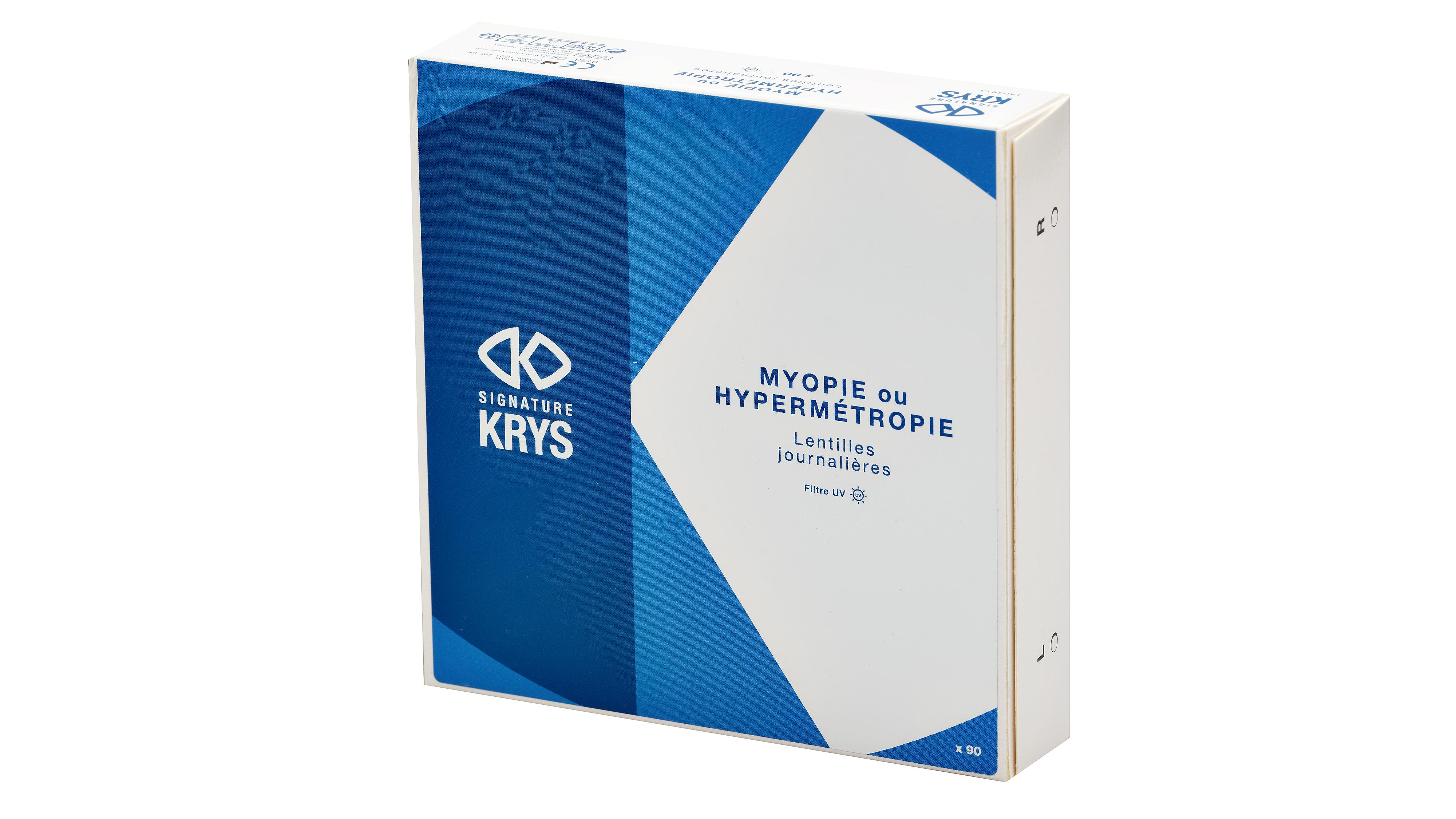 Lentilles Signature Krys Signature Krys Journalières Krys