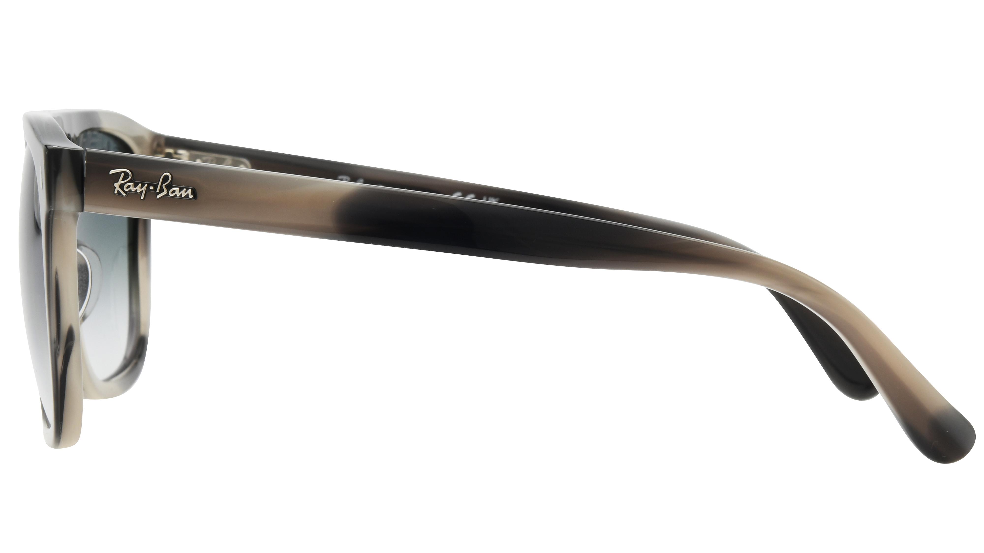 Lunettes de soleil Ray-Ban Mixte Gris Aviateur RB2213 Gauche