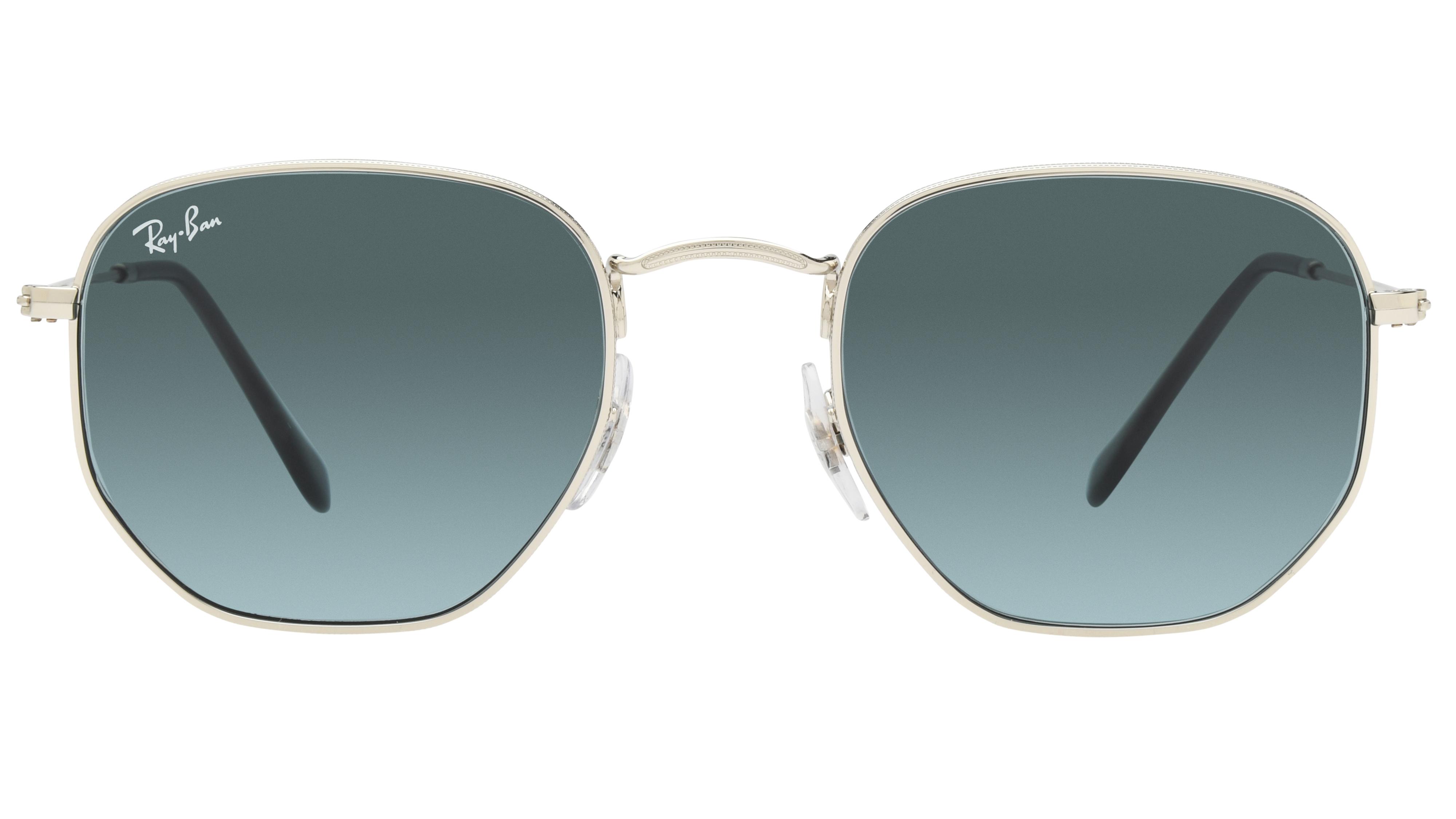 Lunettes de soleil Ray-Ban Mixte Gris Ovale RB3548N Face