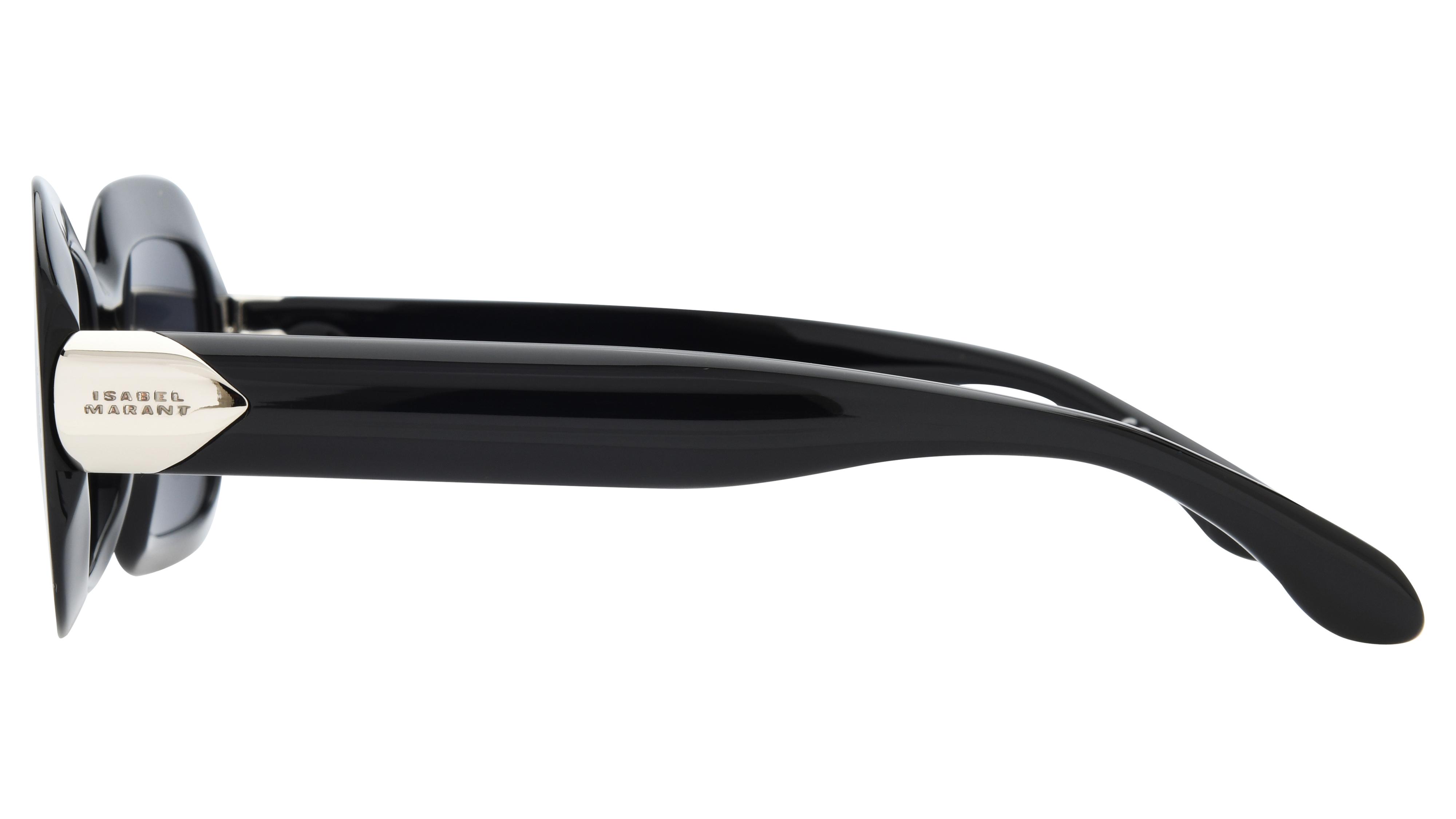 Lunettes de soleil Isabel Marant Femme Noir Rectangle IM Gauche