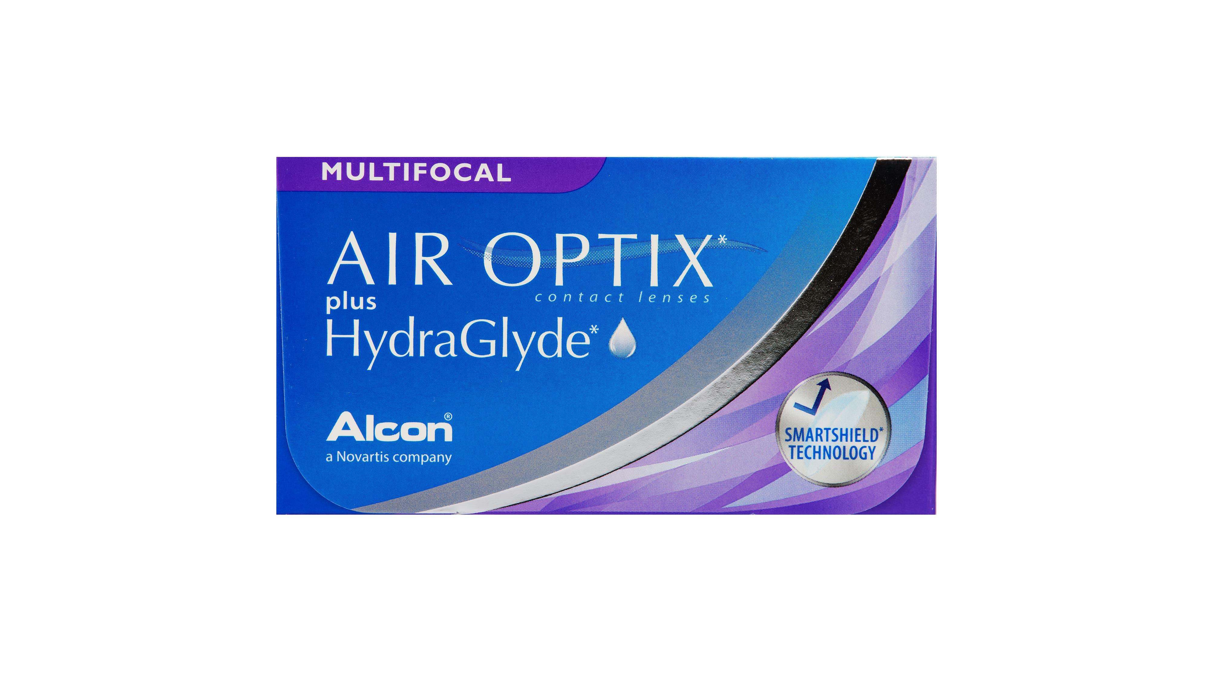 Lentilles de contact Air Optix Plus Hydraglyde Multifocale Low 