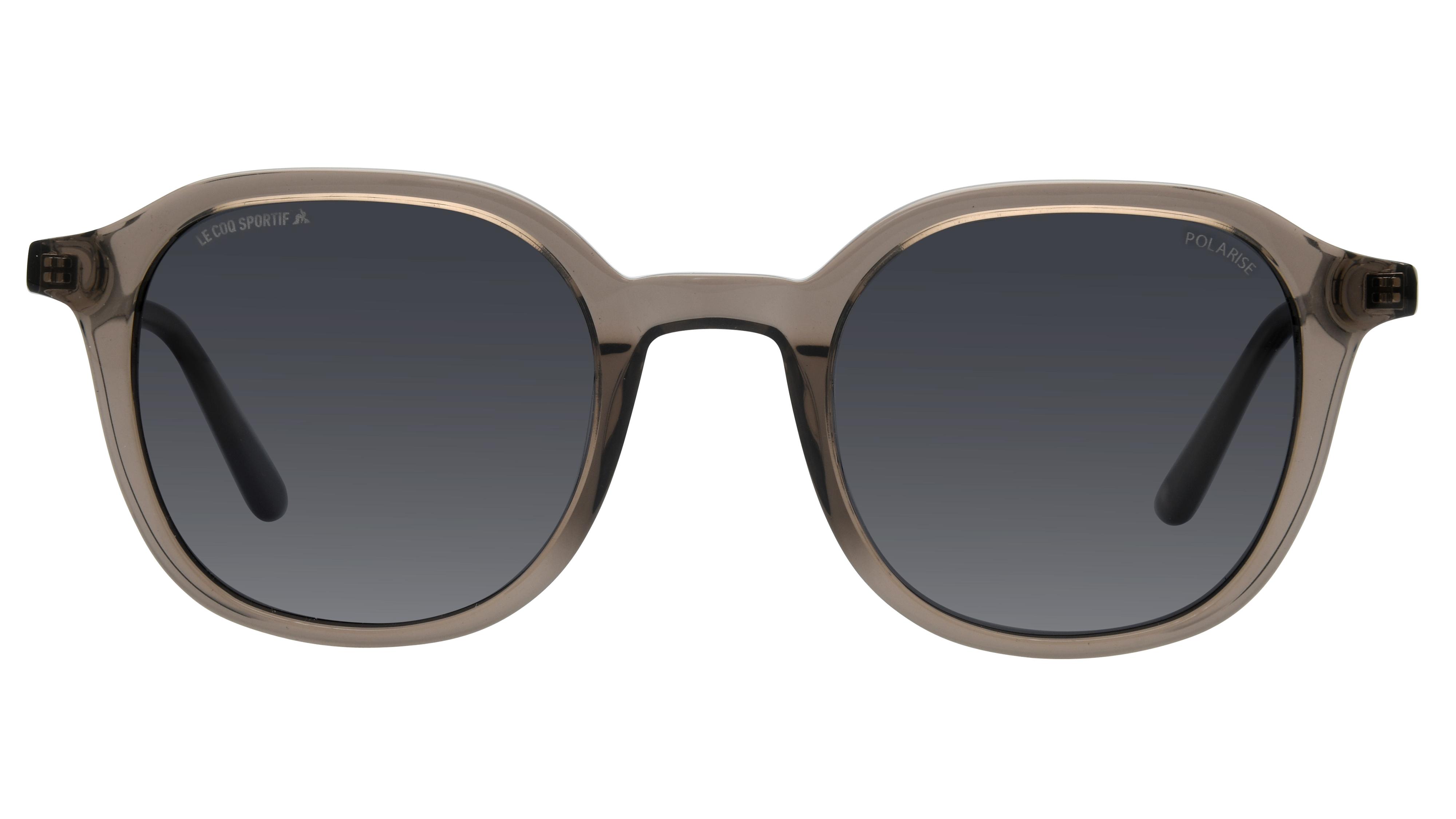 Lunettes de soleil Le Coq Sportif Homme Marron Carré Lcs2307/S Face