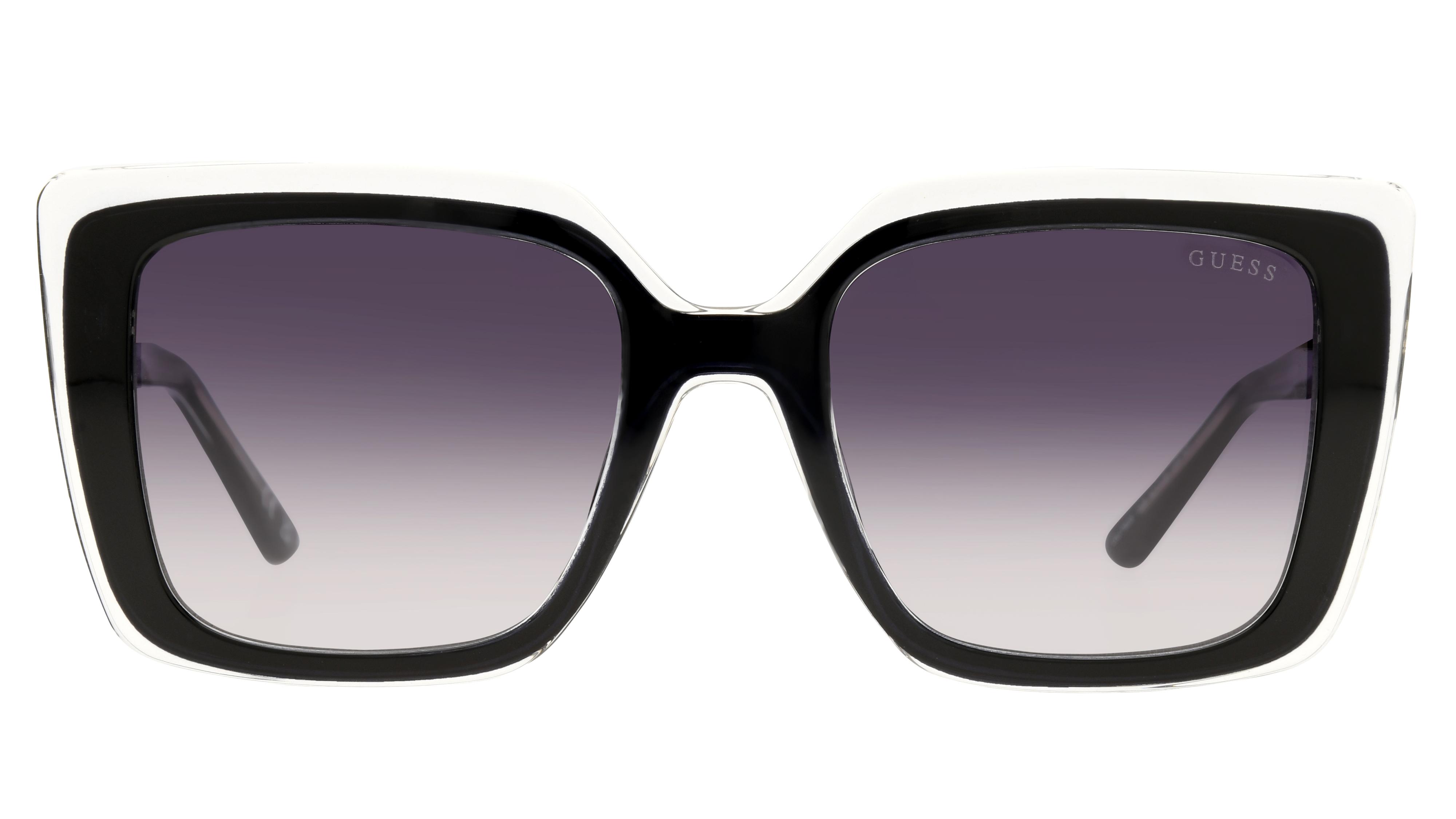 Lunettes de soleil Guess GU7908 05B Noir Brillant Carre Krys