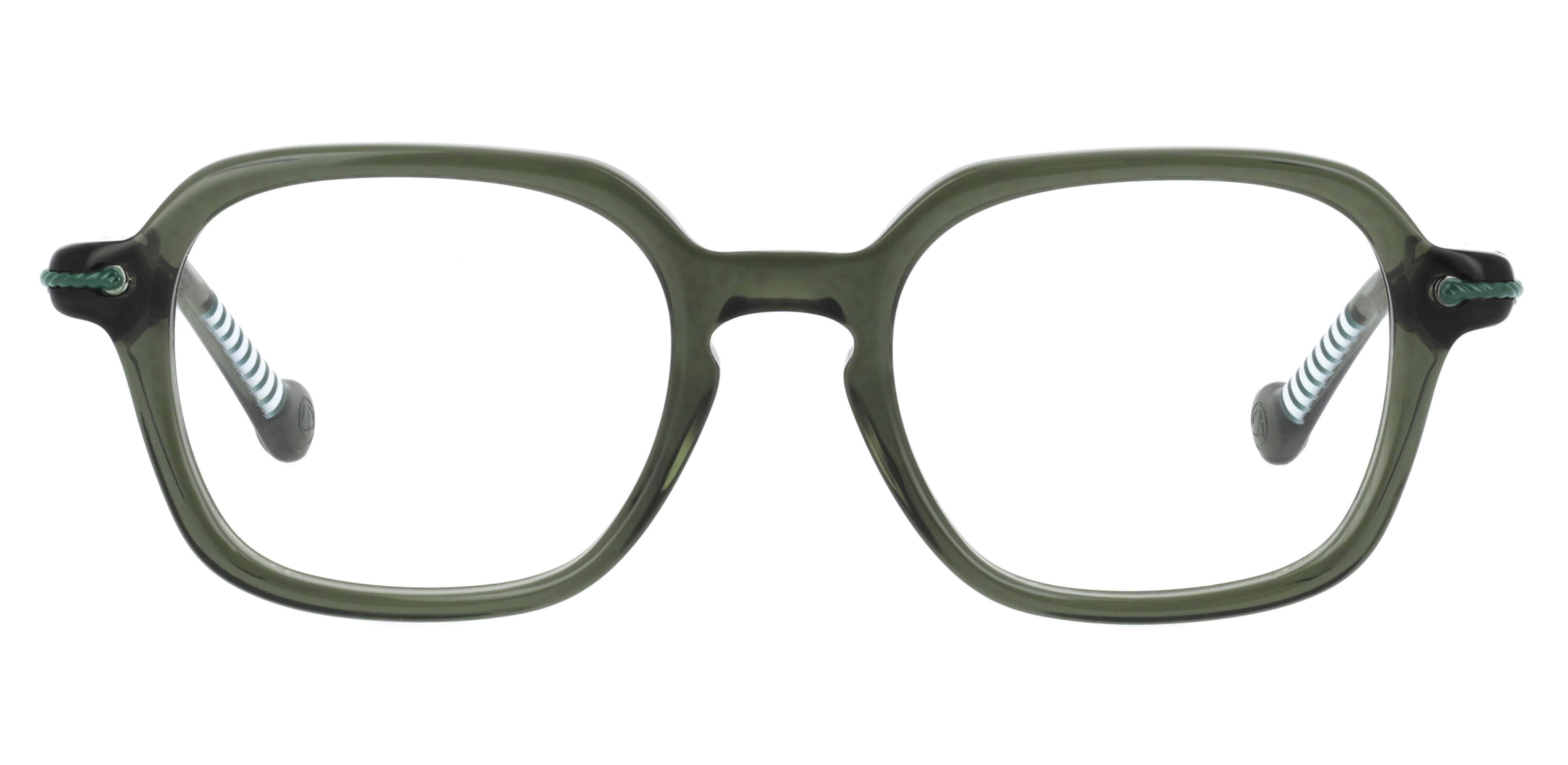Lunettes de vue Petit Bateau Enfant Vert Rectangle Ouessant Face