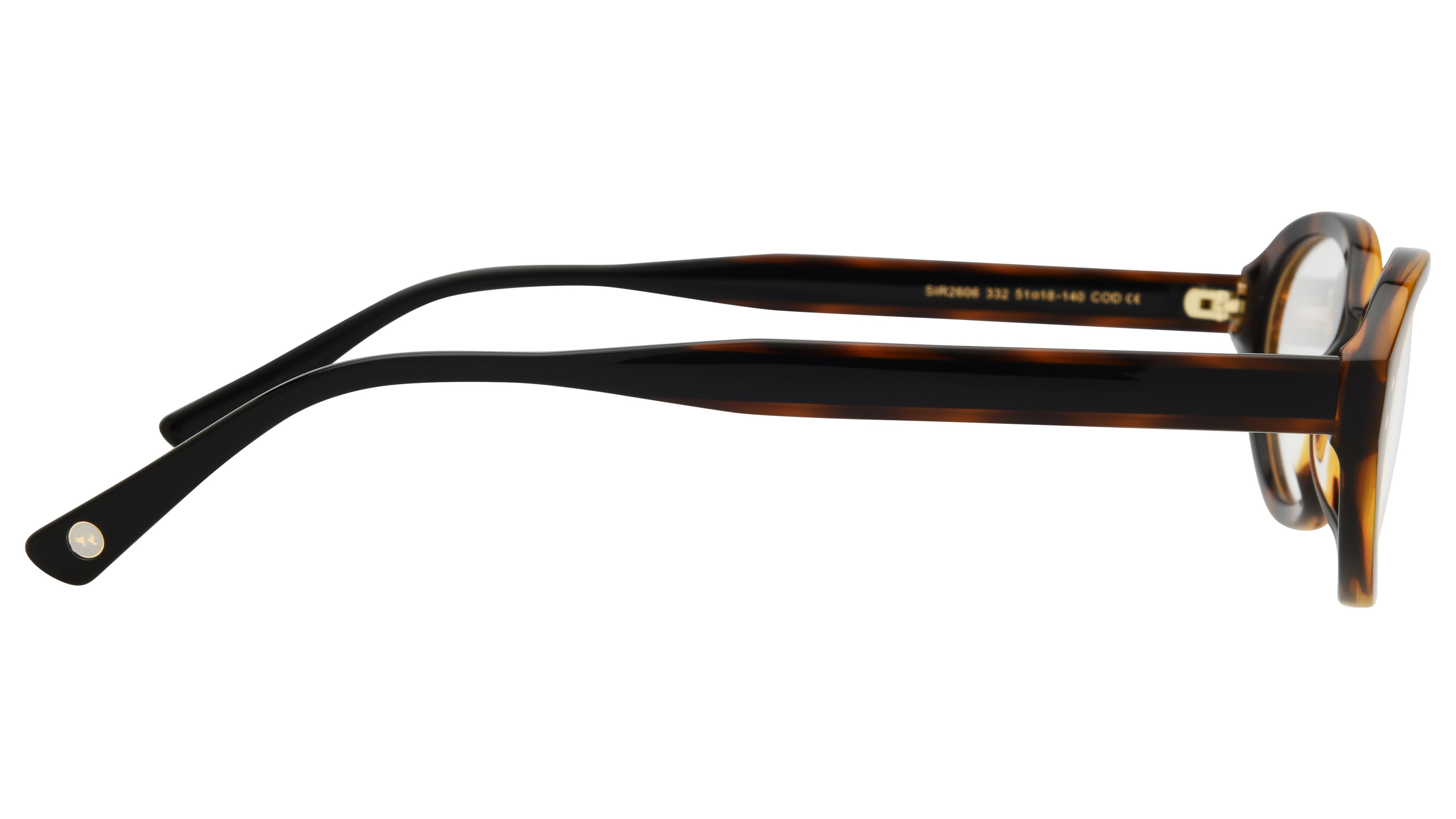 Lunettes de vue Siralya Femme Écaille Ovale Sir2606 Droite