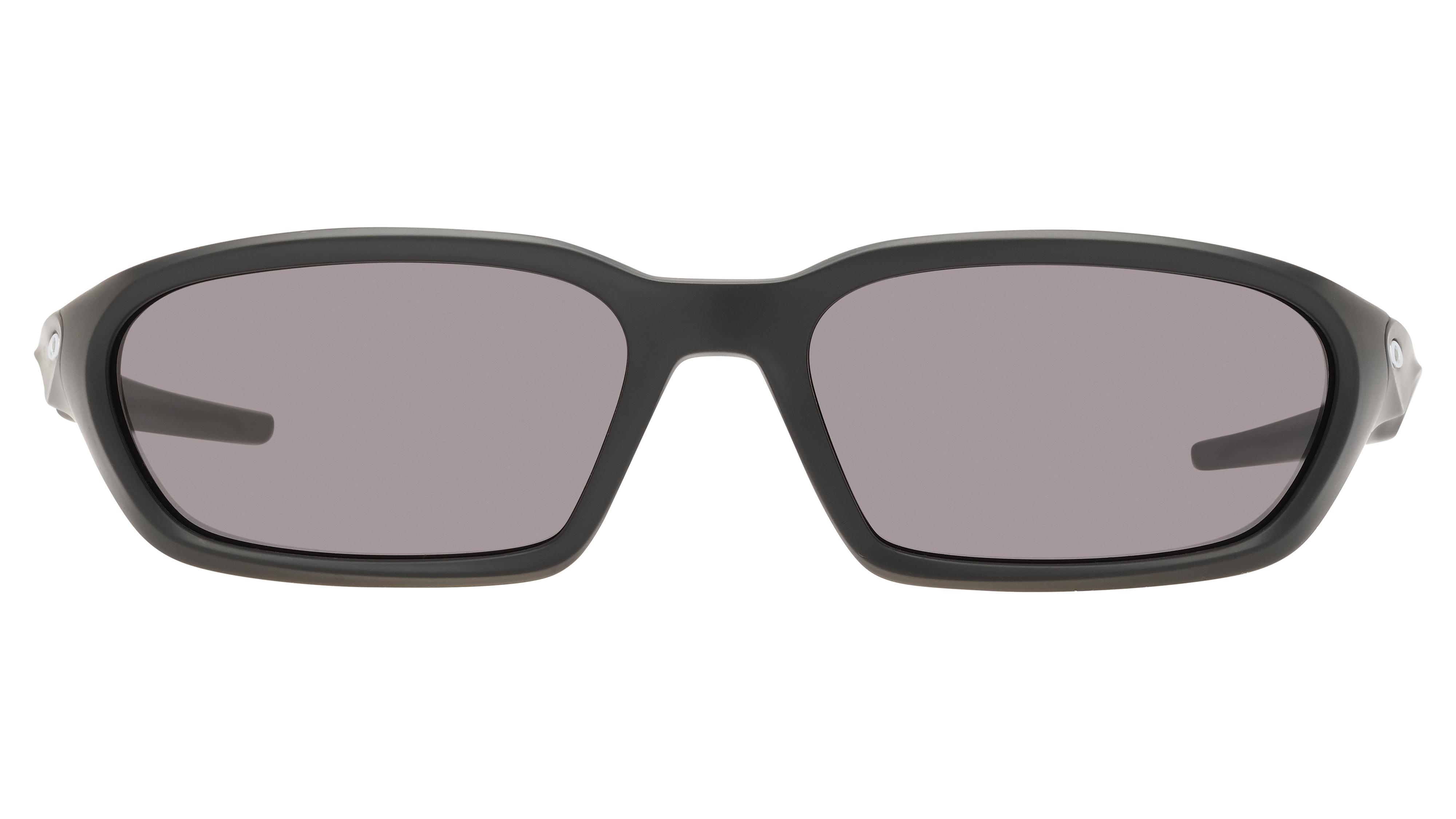 Lunettes de soleil Oakley Mixte Noir Rectangle oo9530 Face