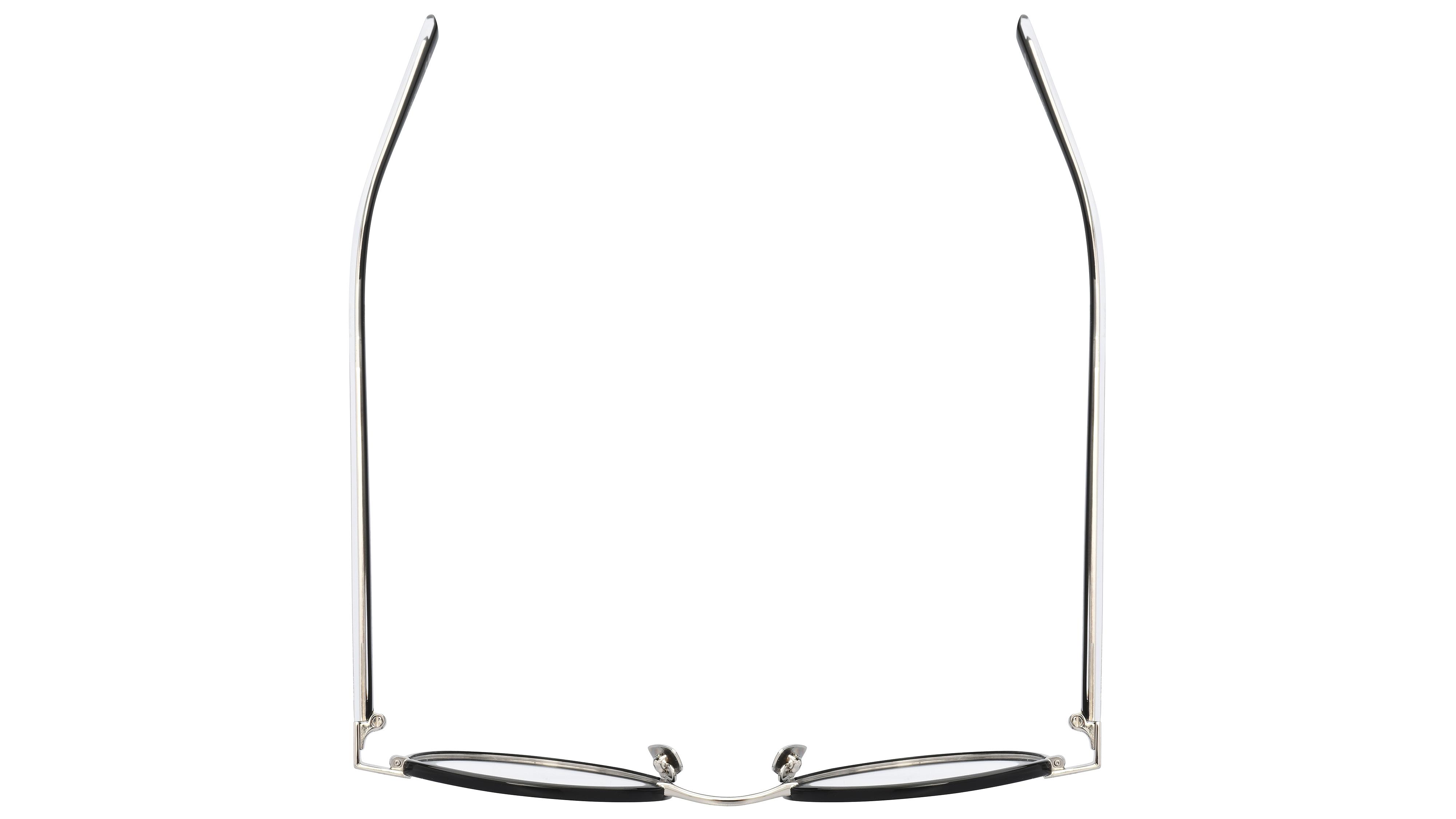 Lunettes de vue Saint Laurent Mixte Noir Ronde Sl125 Dessus