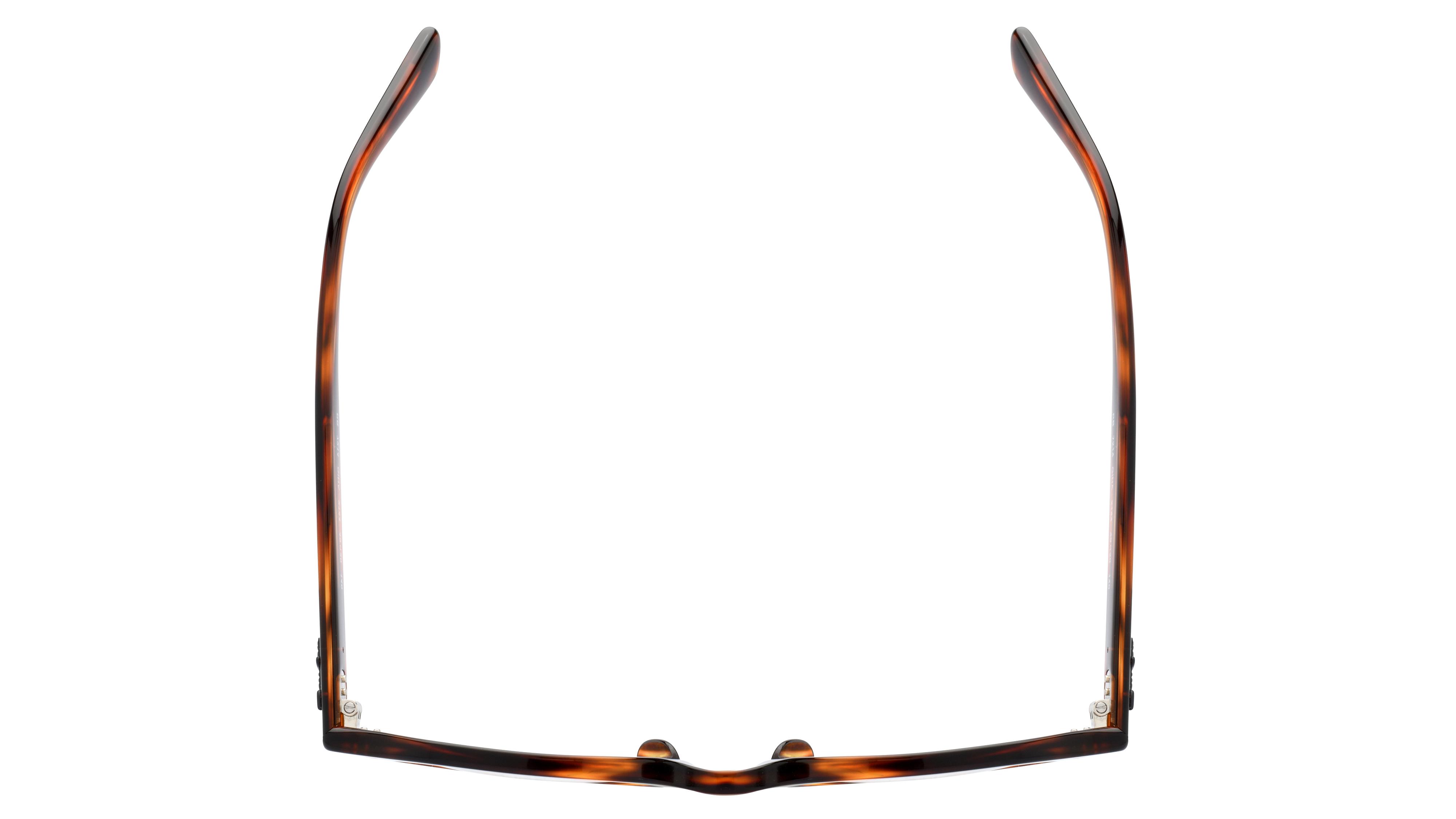 Lunettes de vue Ray-Ban Mixte Écaille Carré Rx7214 Dessus