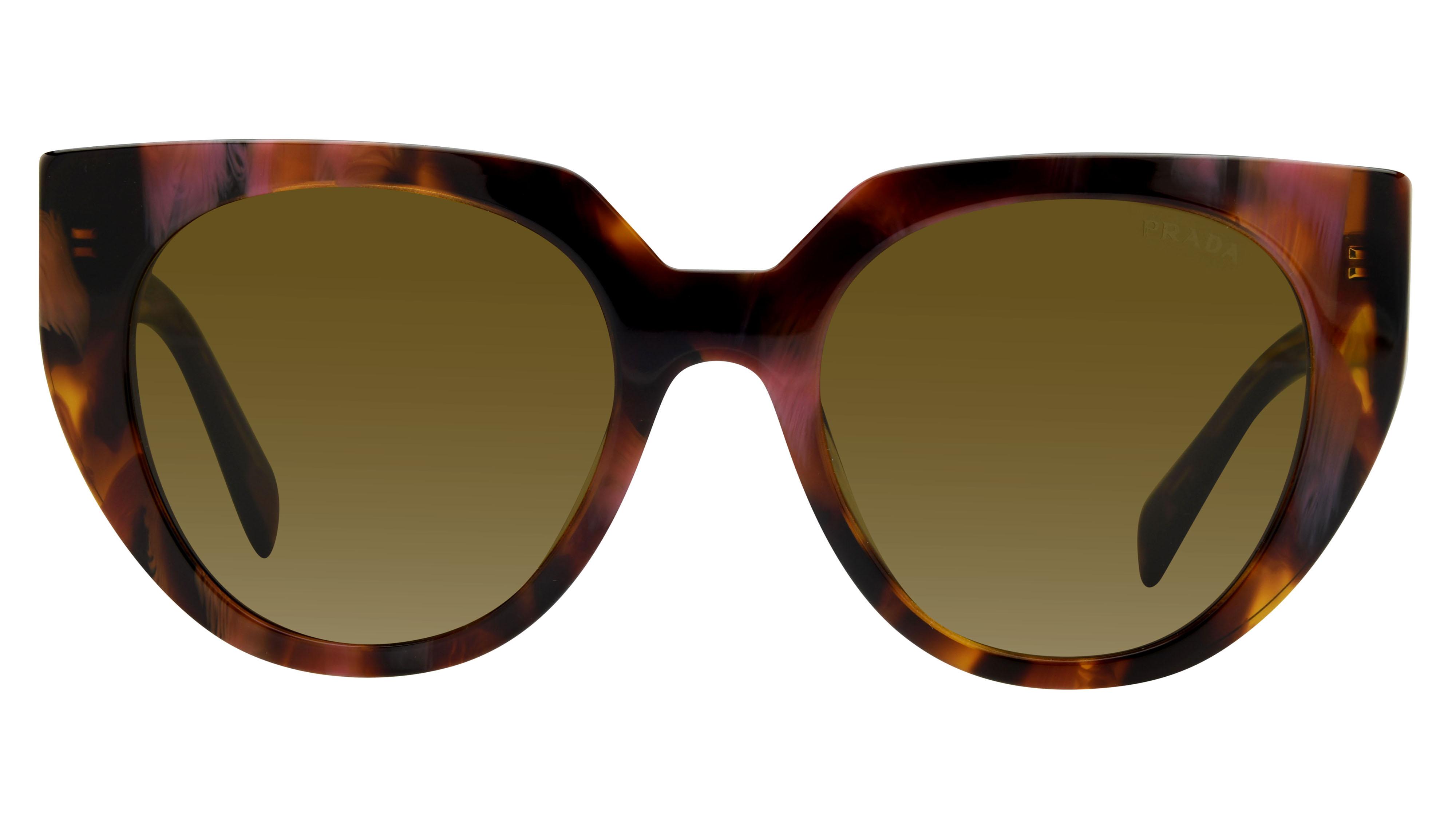 Lunettes de soleil Prada Femme Écaille Papillon Pr14Ws Face