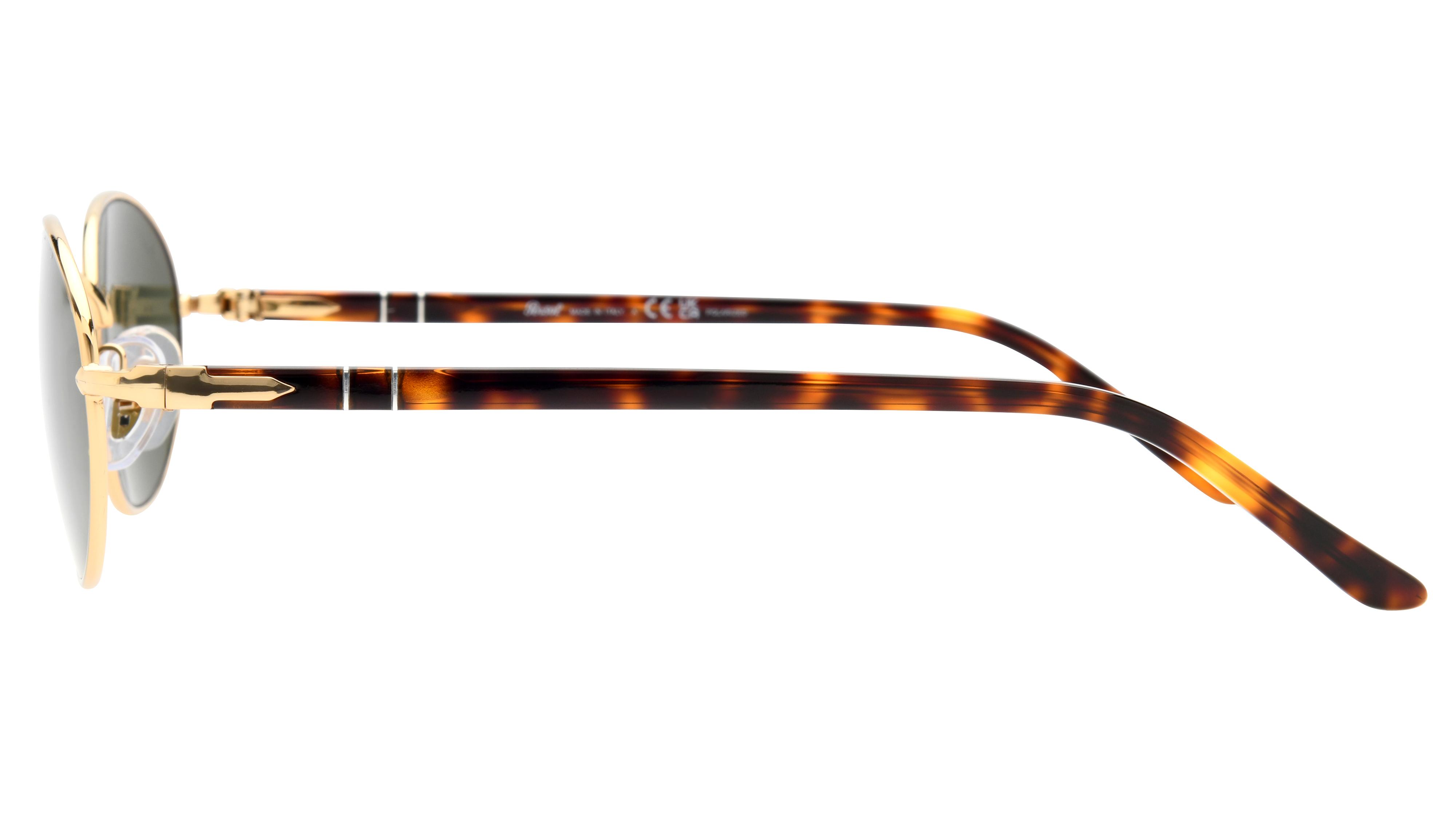 Lunettes de soleil Persol Mixte Or Ovale PO1018S Gauche
