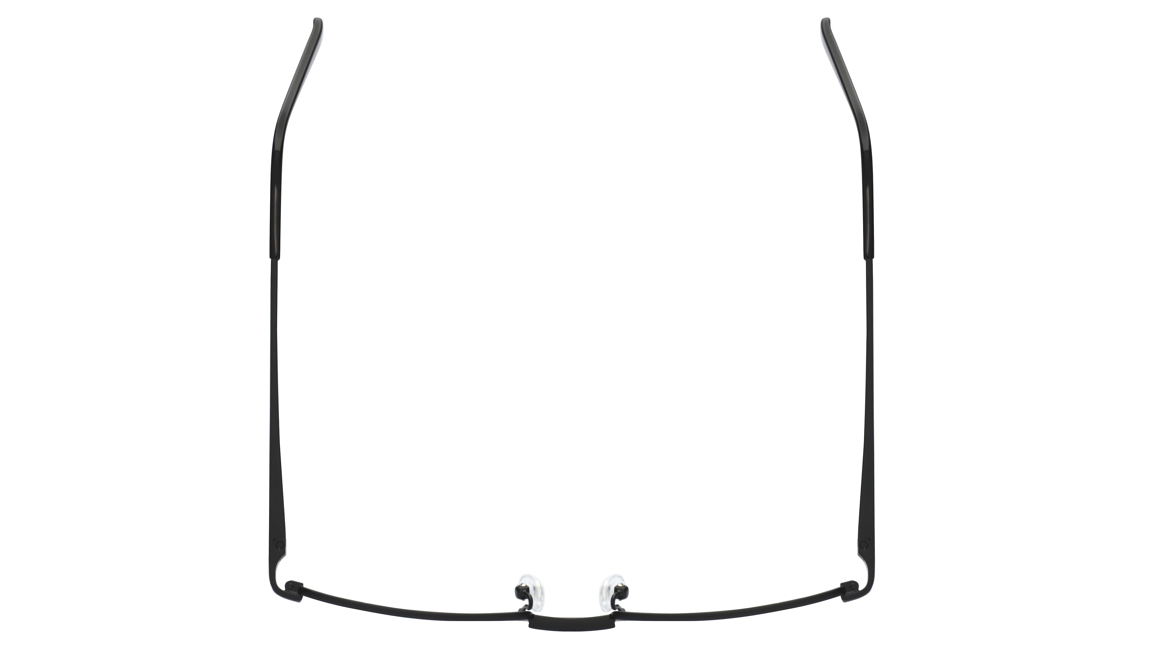 Lunettes de vue Alternance Homme Noir Rectangle Alt Dessus