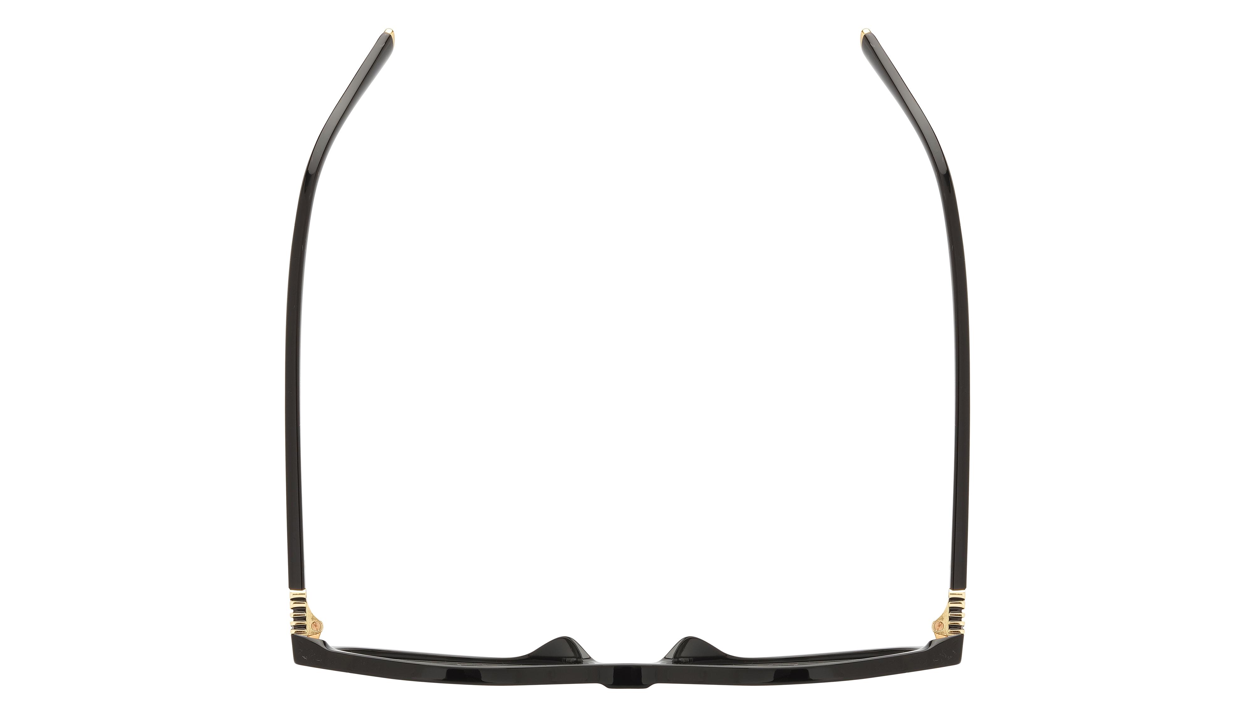 Lunettes de vue Miu Miu Femme Noir Ovale Mu Dessus