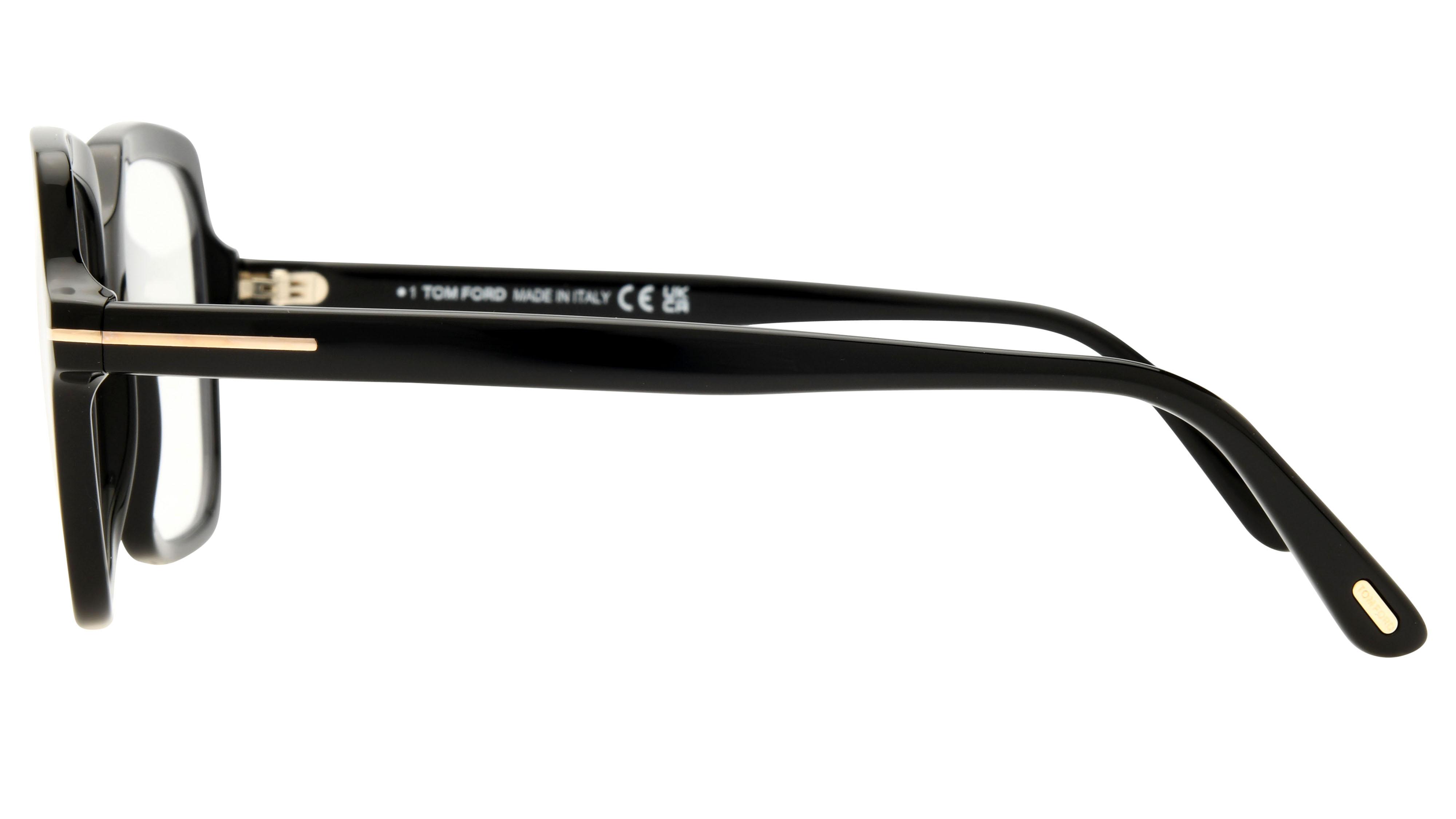 Lunettes de vue Tom Ford Femme Noir Carré Tf5908-B Gauche