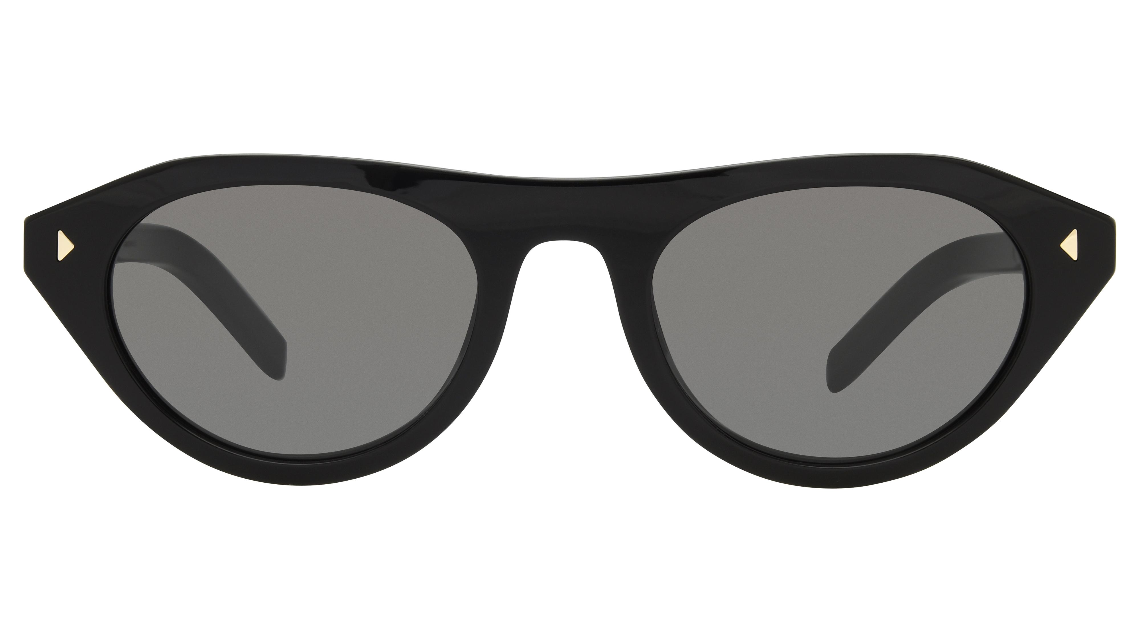 Lunettes de soleil Prada Femme Noir Aviateur PR Face