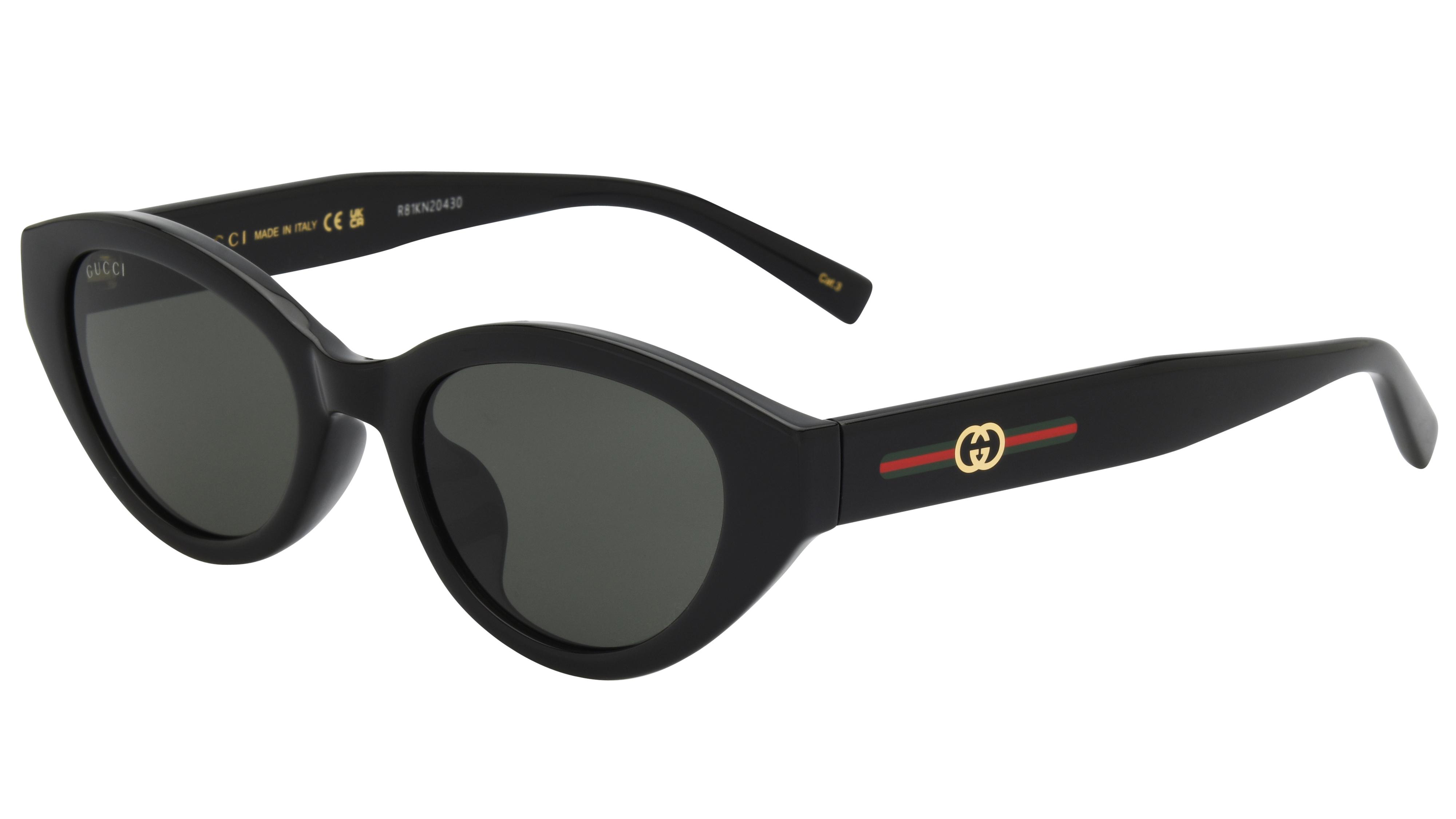 Lunettes de soleil Gucci Femme Noir Papillon Gg2105Sa Trois-Quart