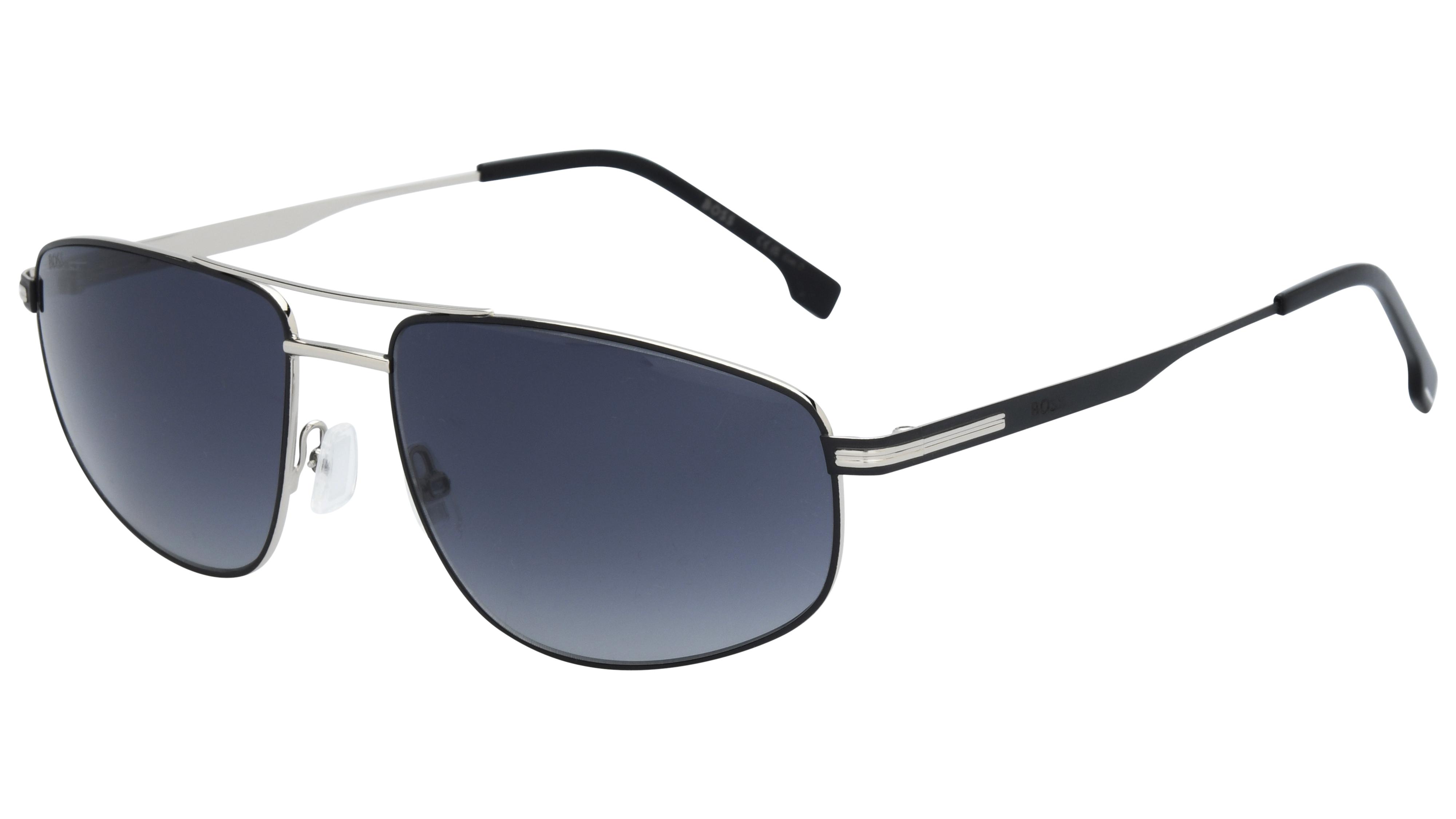 Lunettes de soleil Boss Homme Noir Aviateur Boss Trois-Quart