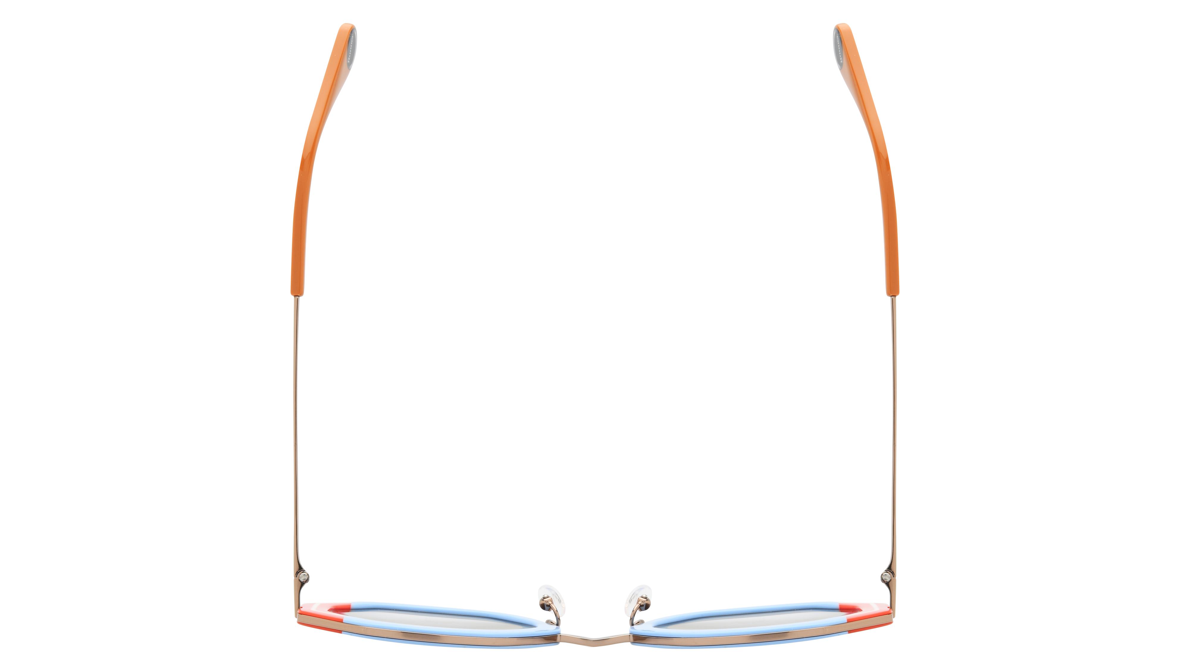 Lunettes de soleil WOOW Femme Bleu Carré Superrunner2 Dessus