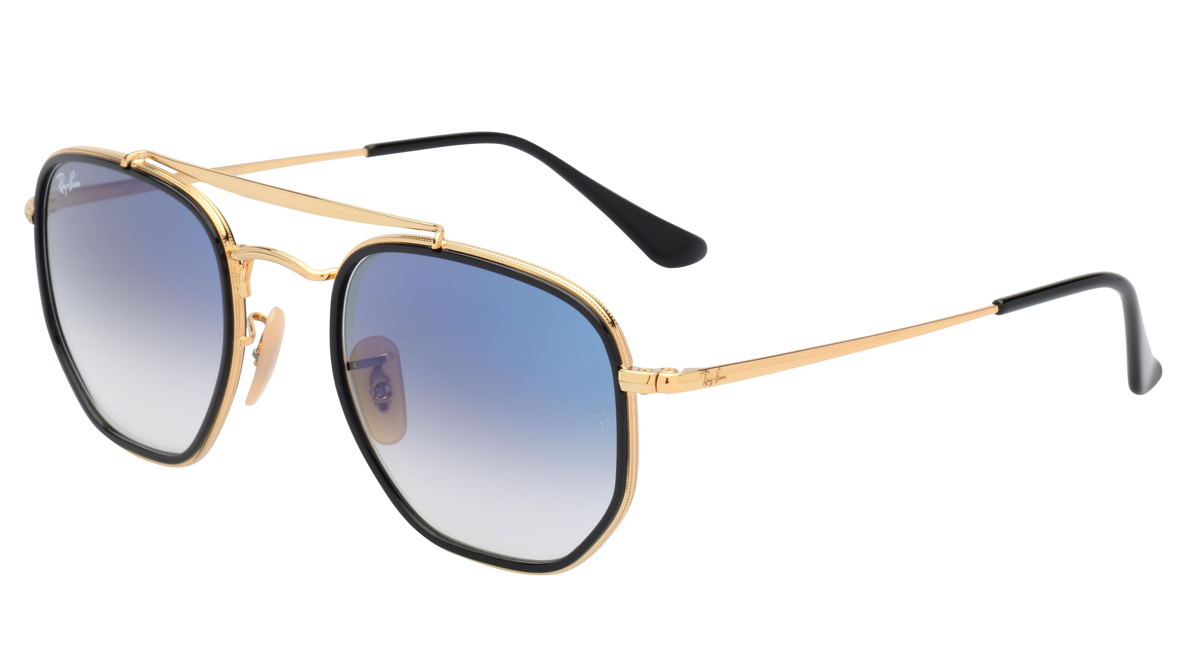 Lunettes de soleil Ray-Ban RB3648M 91673F The Marshal I Carré Krys