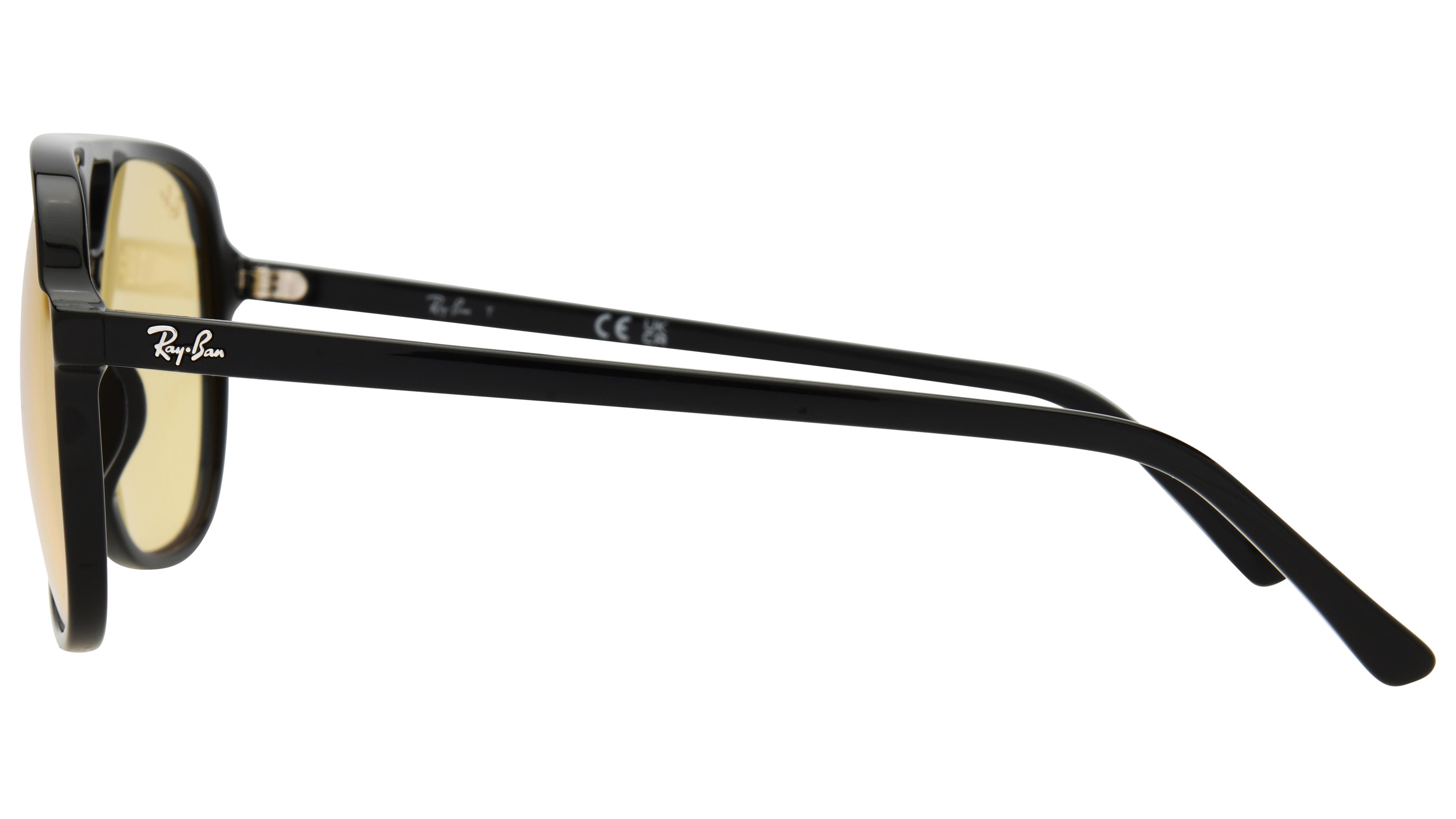 Lunettes de soleil Ray-Ban Mixte Noir Aviateur Rb2198 Gauche