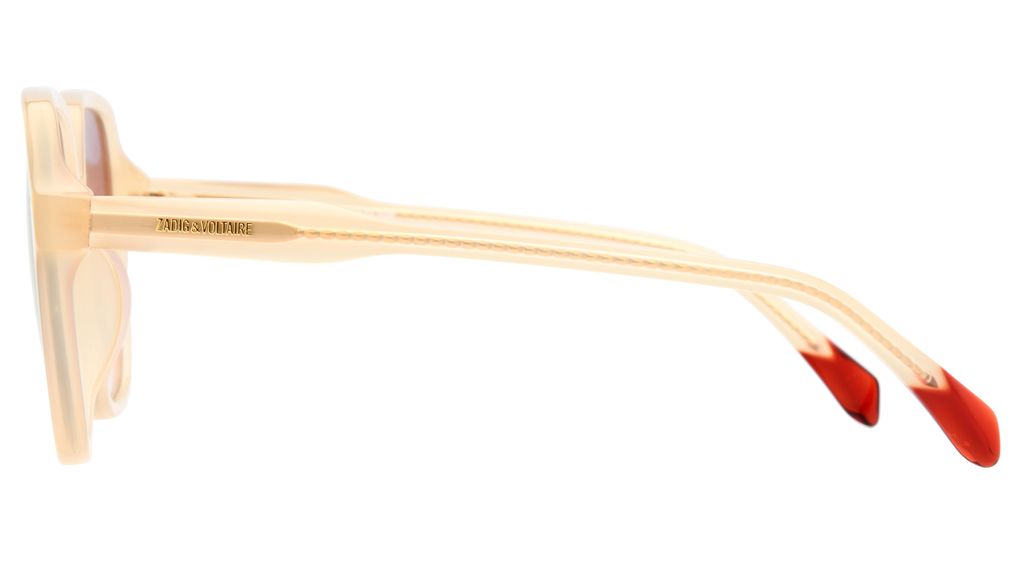 Lunettes De Soleil Zadig & Voltaire SZV190 - Monture Gunmetal Pour Femme