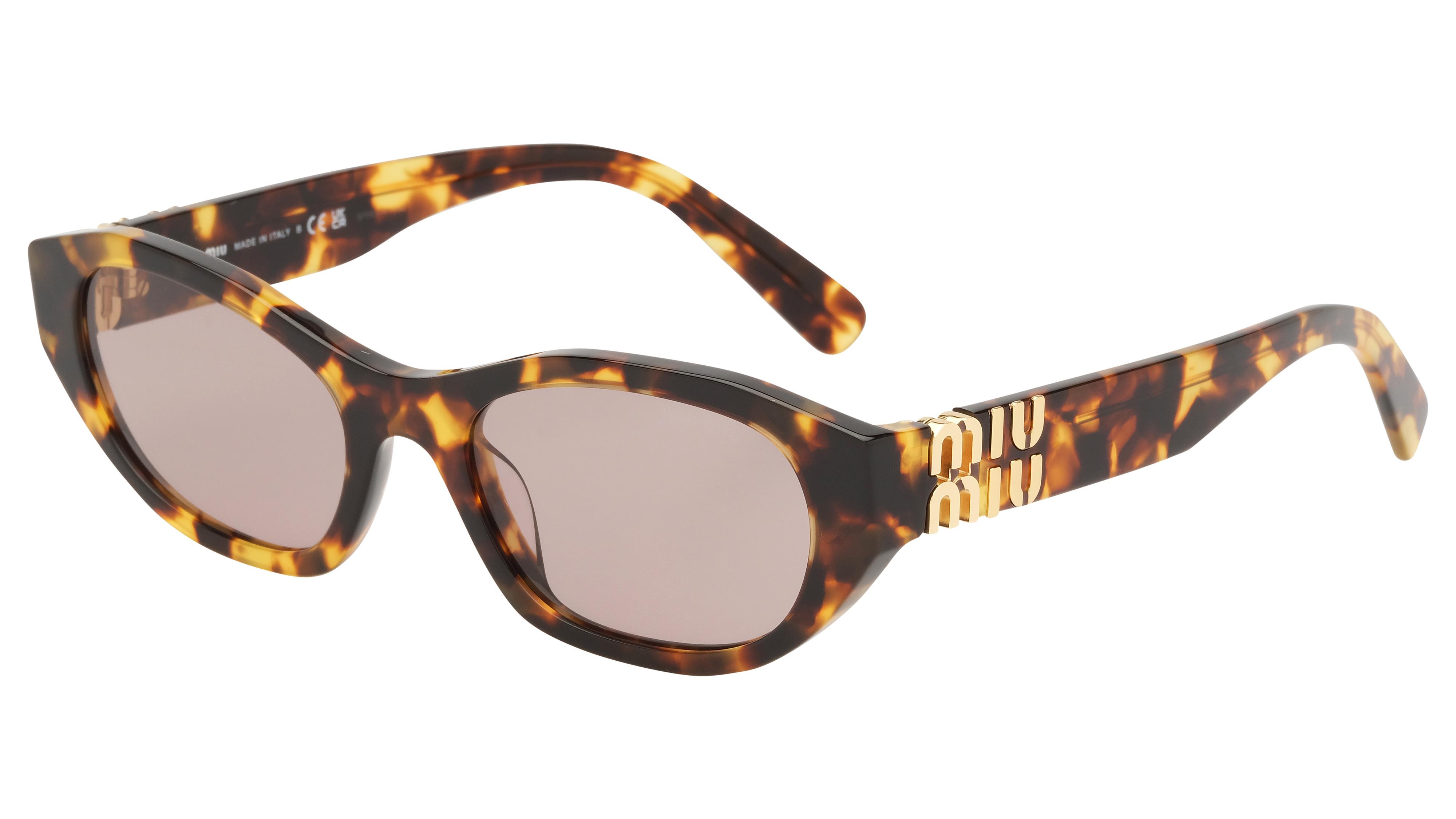 Lunettes de soleil Miu Miu Femme Écaille Papillon Mu Trois-Quart