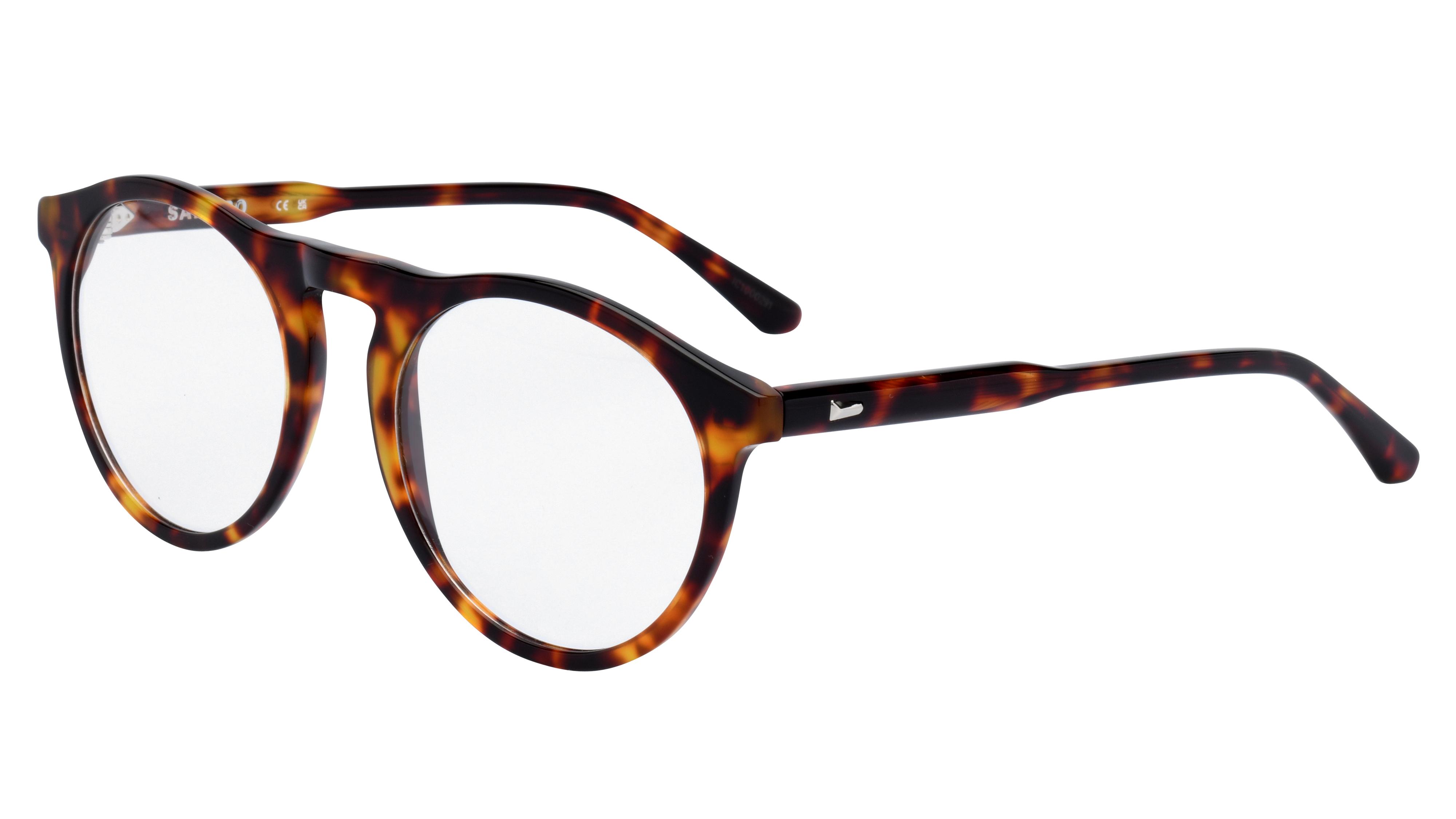 Lunettes de vue Sandro Sd1034 139 Ecaille Clair Br Ronde Krys