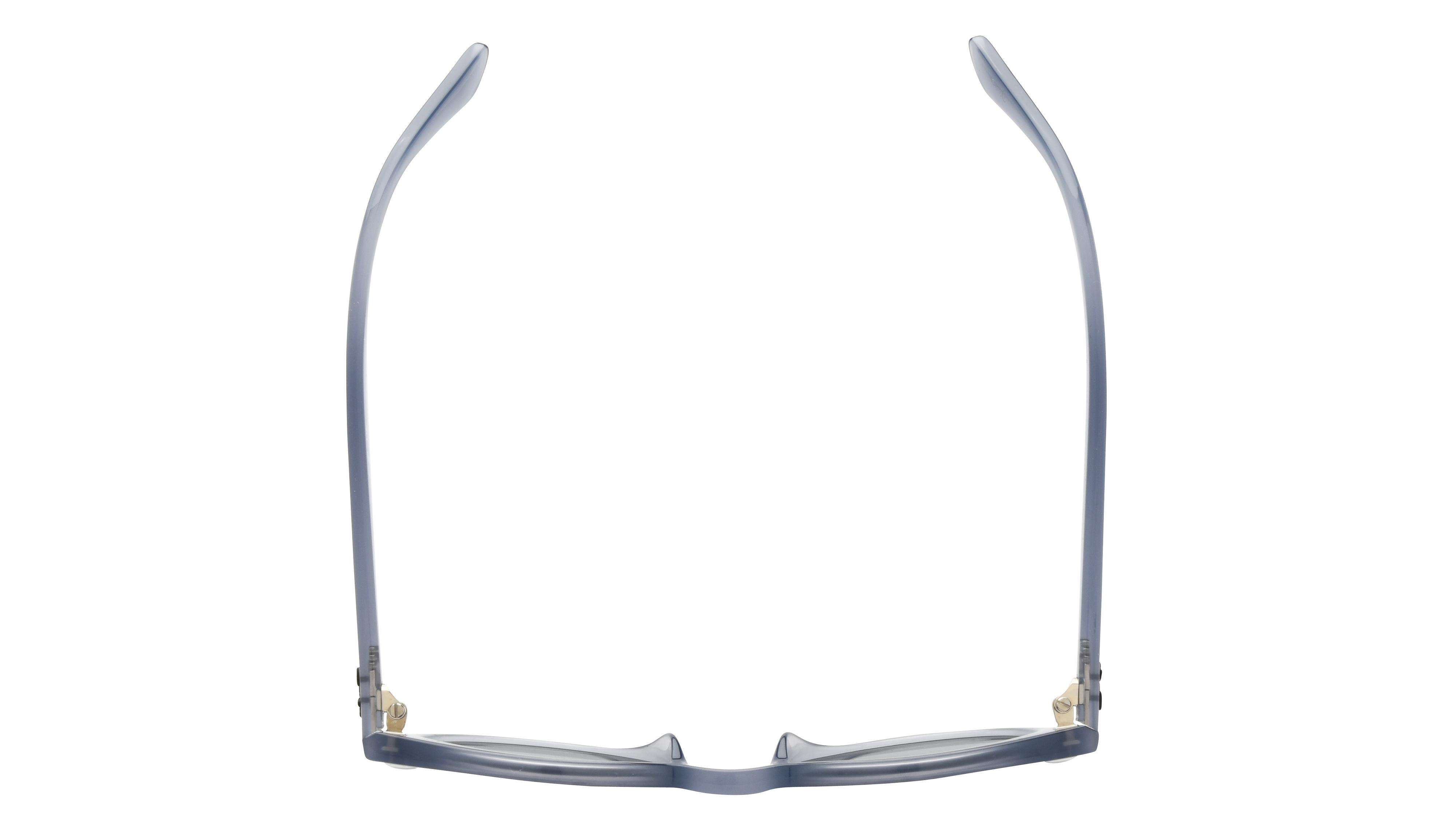 Lunettes de soleil Ray-Ban Mixte Bleu Pantos Rj9064S Dessus