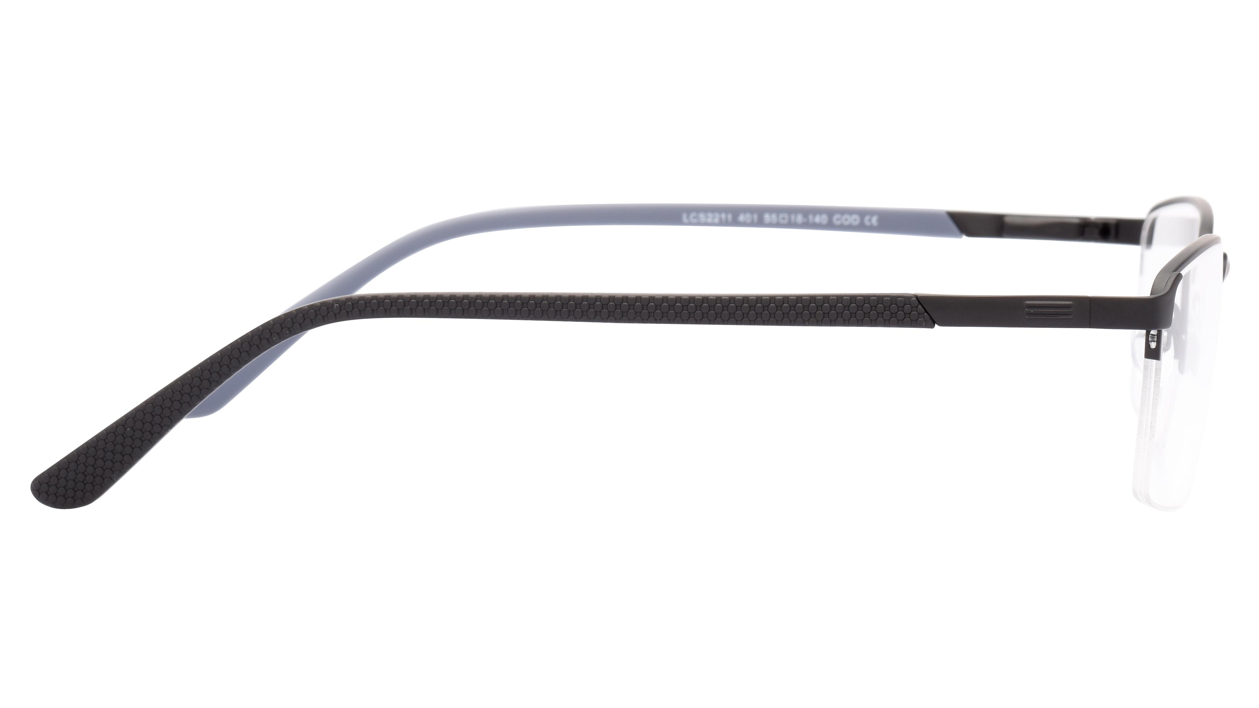 Lunettes de vue Le Coq Sportif Homme Noir Rectangle Lcs2211 Droite
