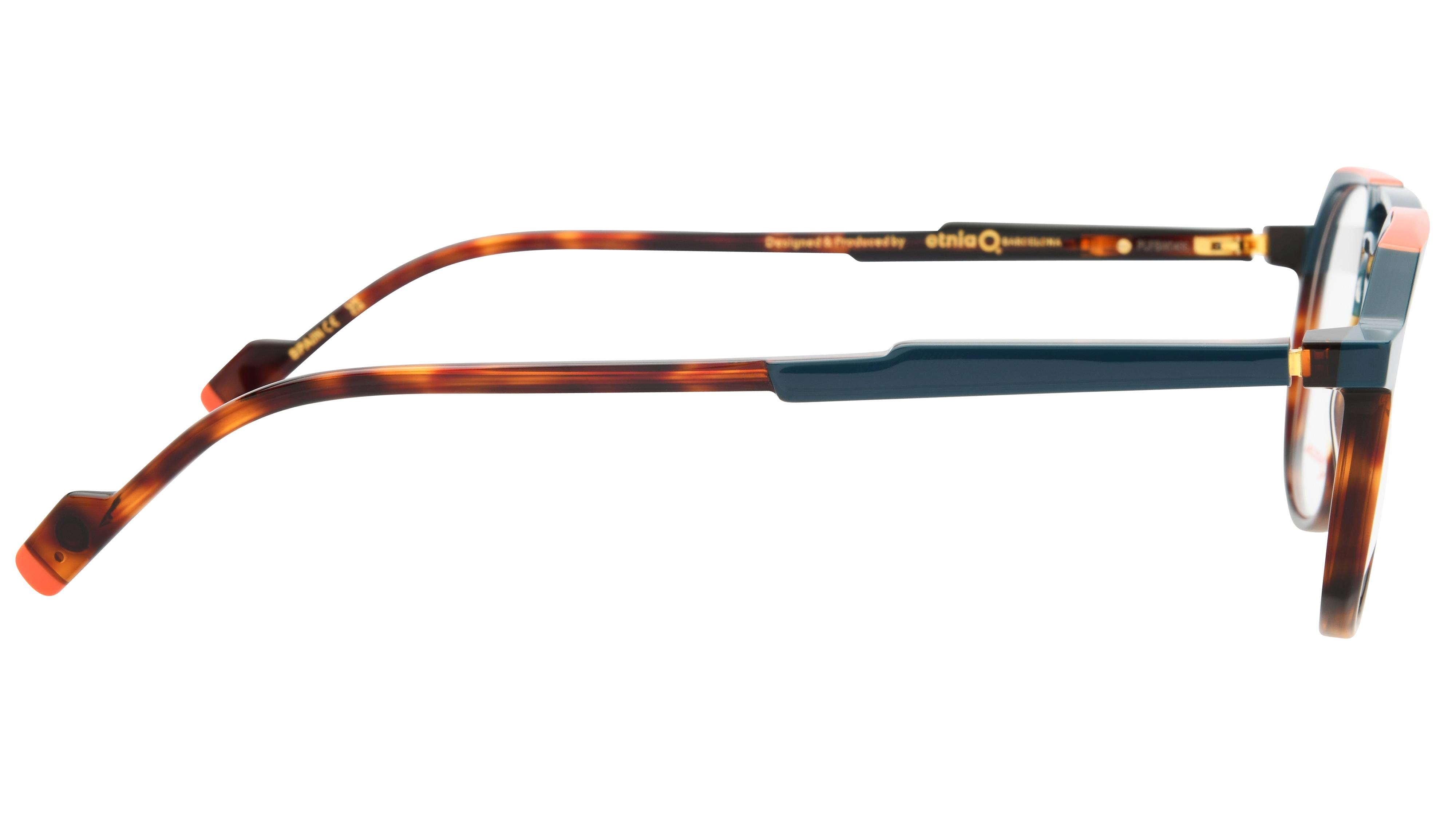 Lunettes de vue Etnia Barcelona Homme Bleu Aviateur Jordi Droite