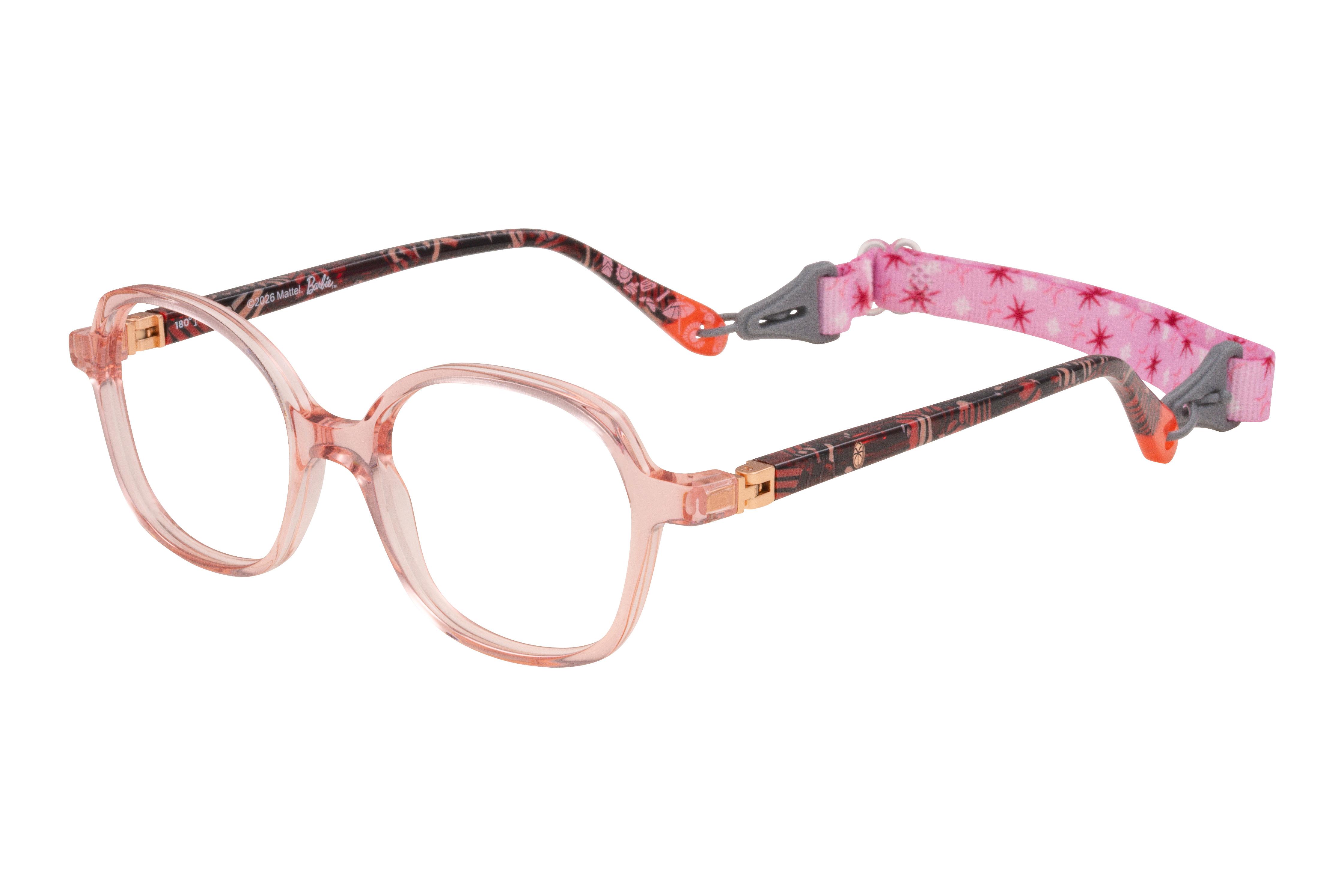 Lunettes de vue Barbie  Rose Carré BAAA068C10 Gauche