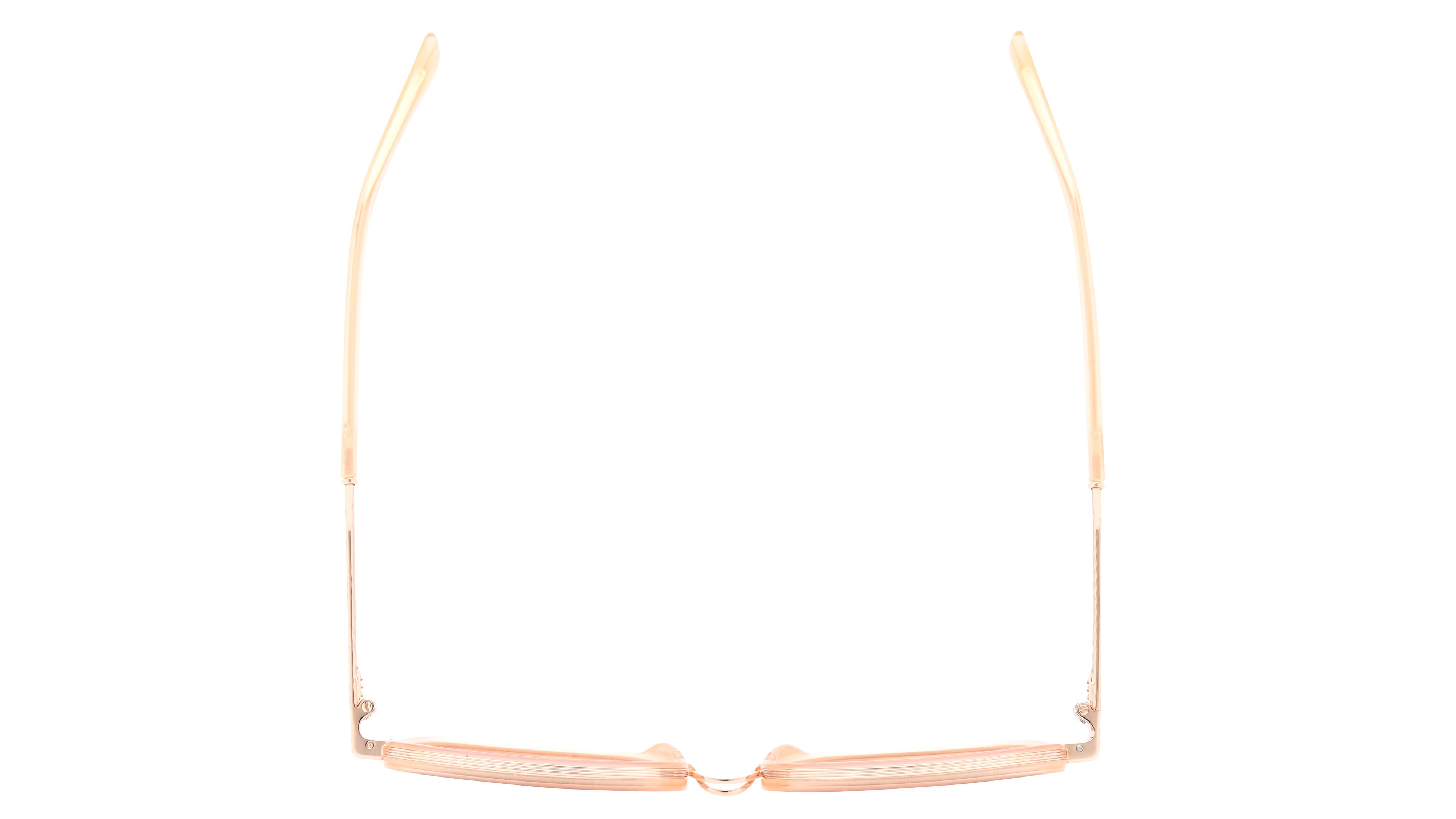 Lunettes de soleil Sandro Femme Rose Rectangle SD6050 Dessus