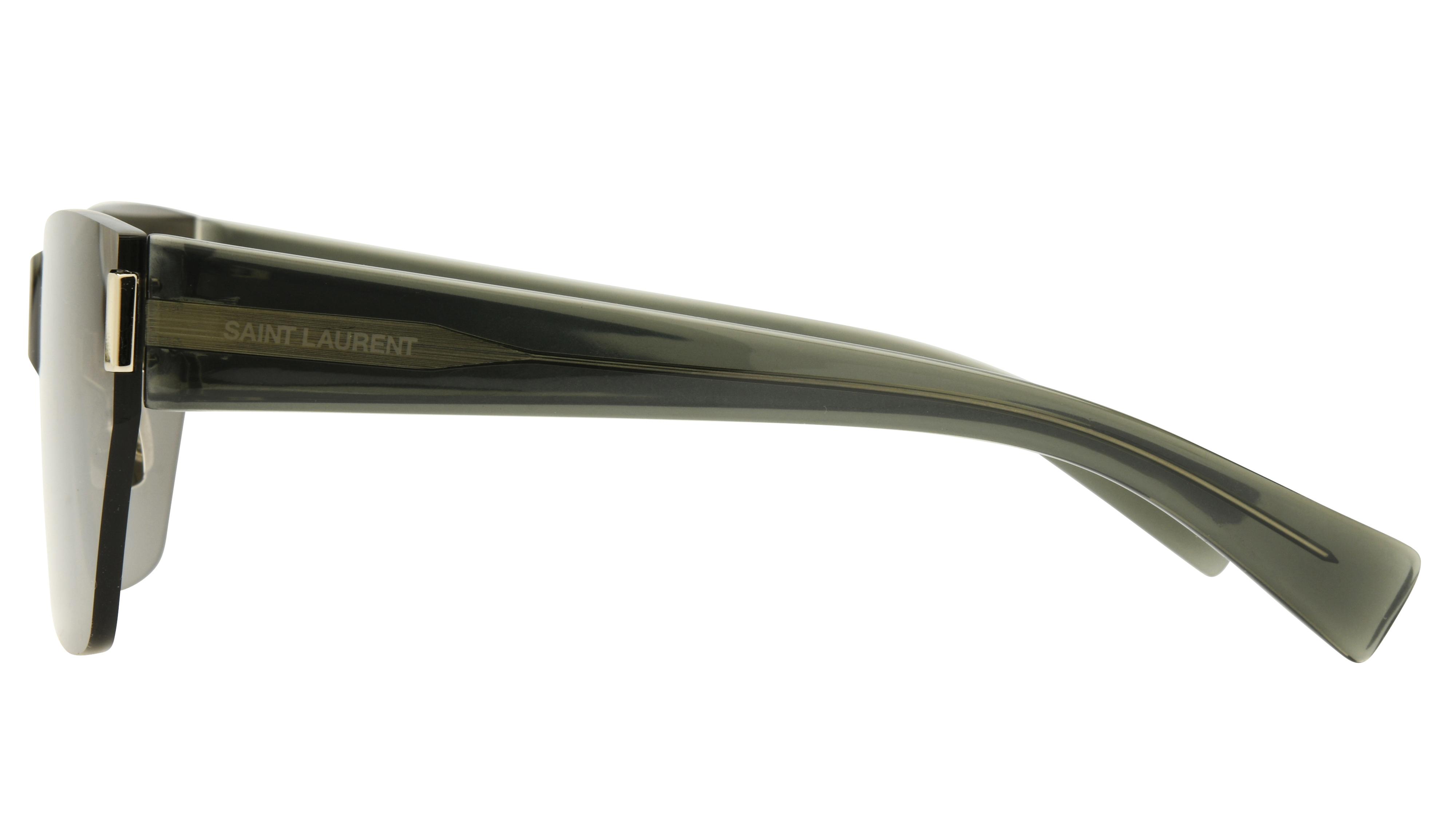 Lunettes de soleil Saint Laurent Femme Gris Papillon sl755 Gauche