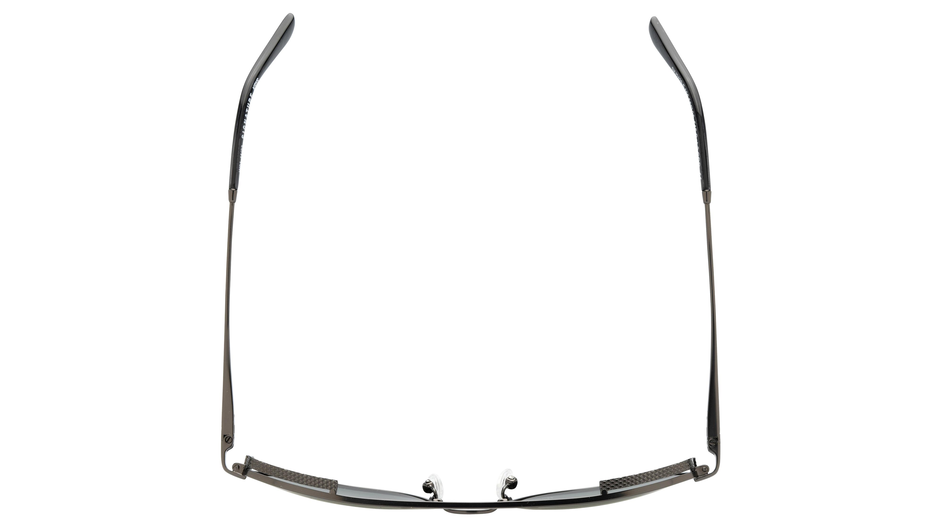 Lunettes de soleil Signature Krys Homme Gris Aviateur Skj2429-E Dessus