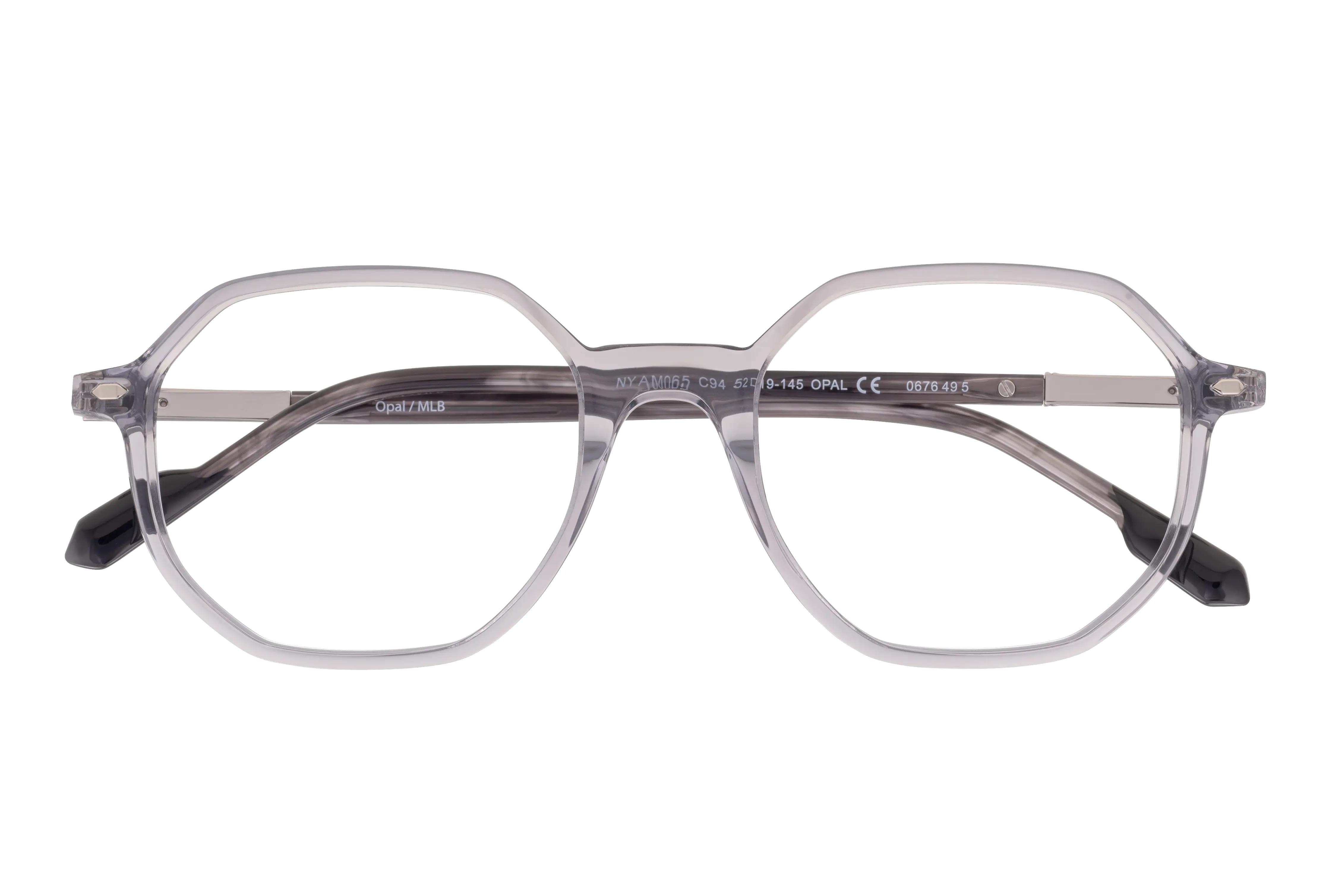 Lunettes de vue New York Yankees  Gris Wayfarer NYAM065C94 Face