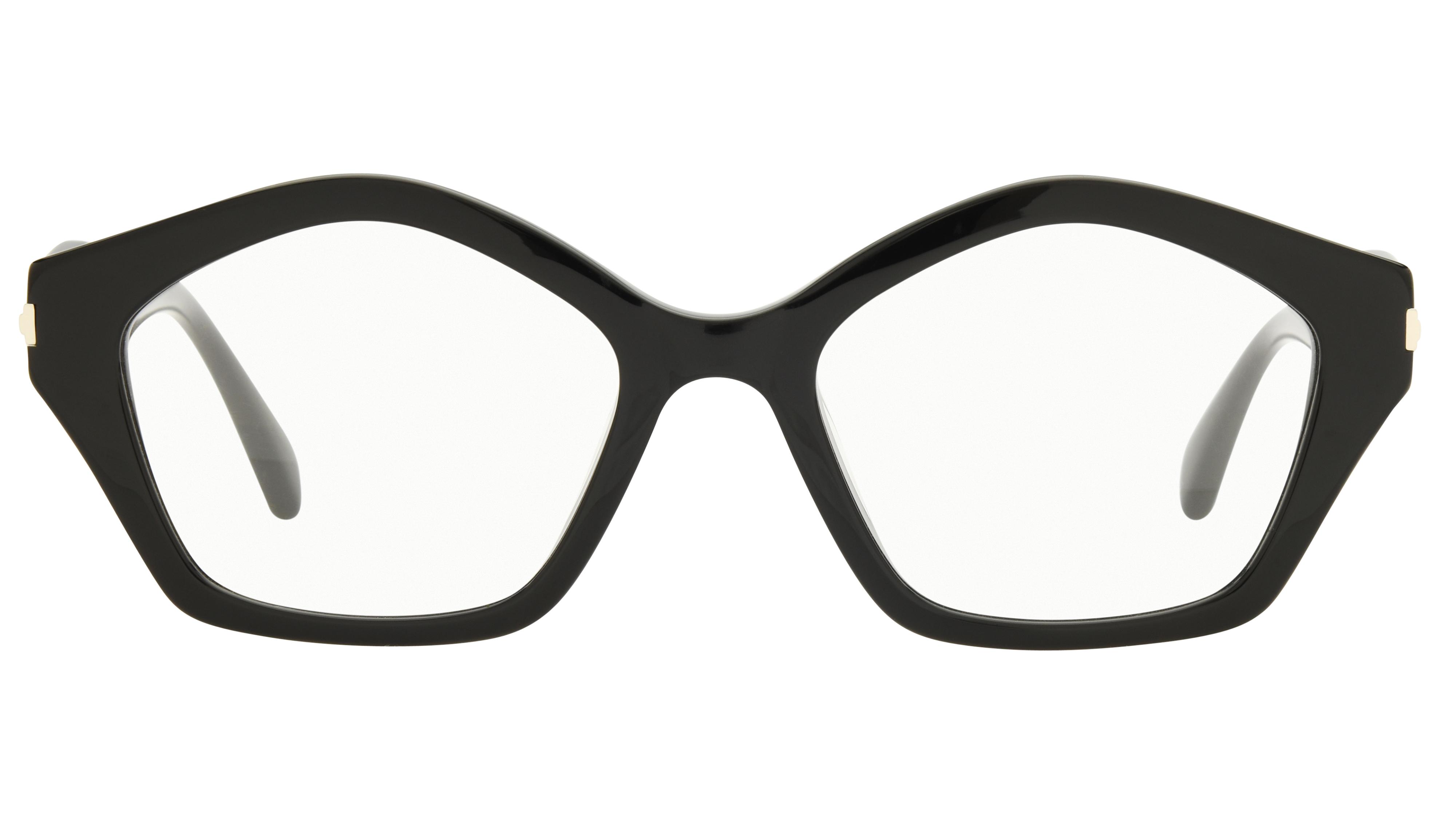 Lunettes de vue Maje Femme Noir Carré MJ1091 Face
