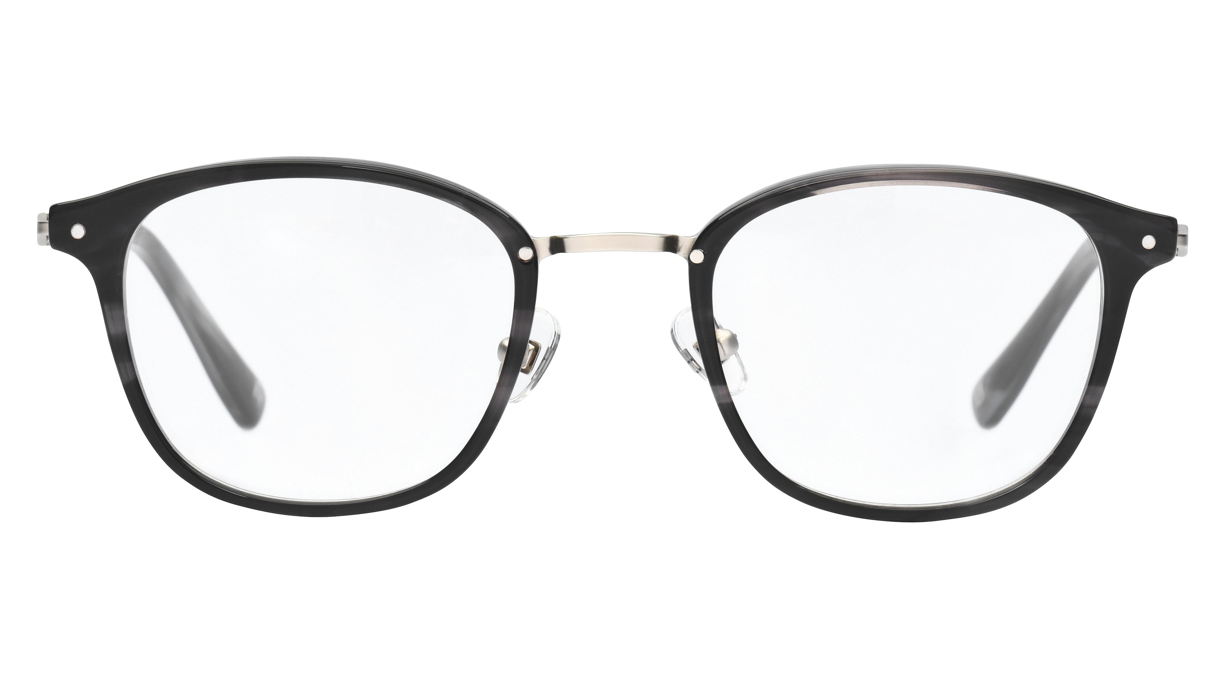 Lunettes de vue L'Atelier du Faubourg Homme Gris Rectangle Adf1901 Face