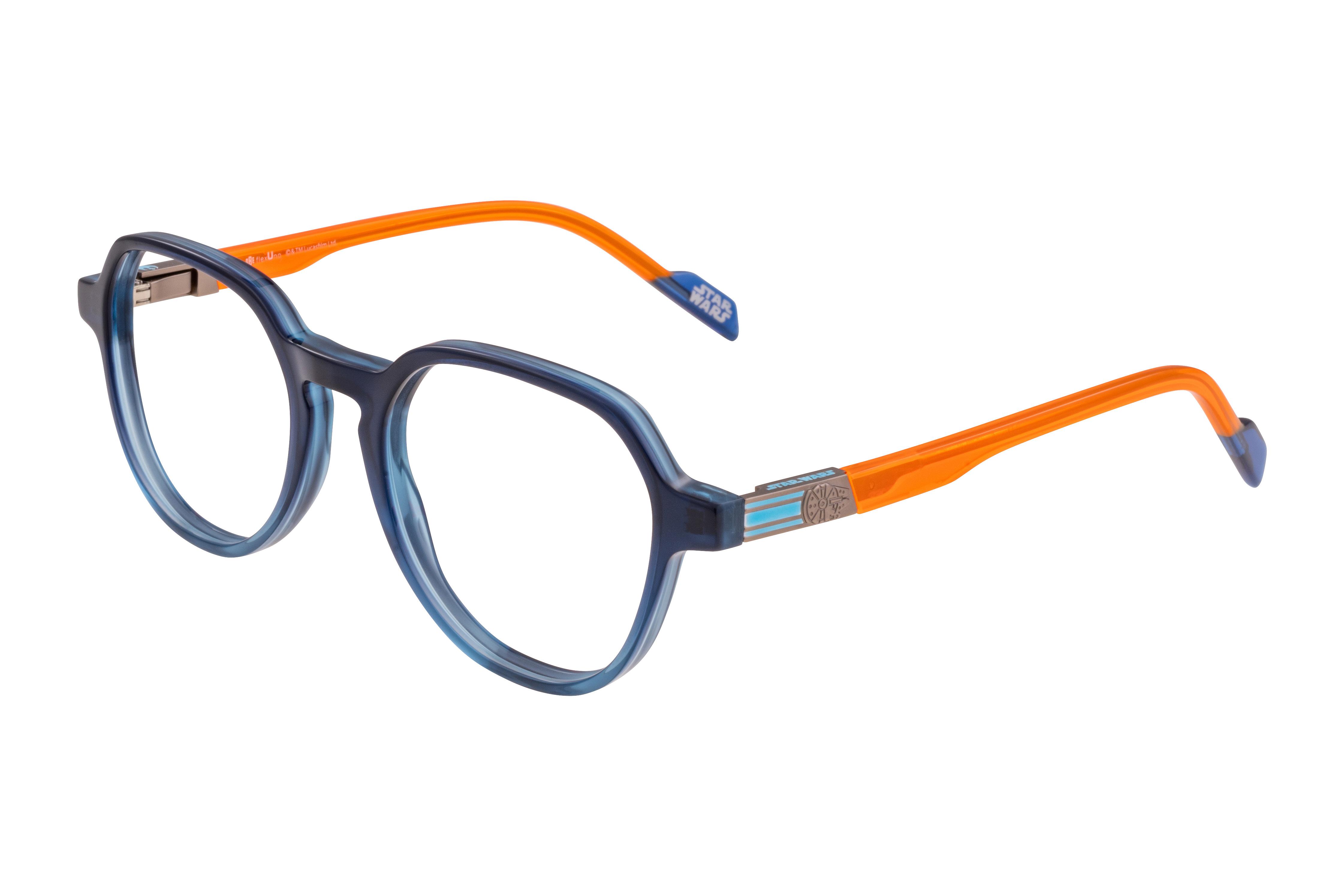 Lunettes de vue Starwars  Bleu Pantos SWAA146C66 Gauche