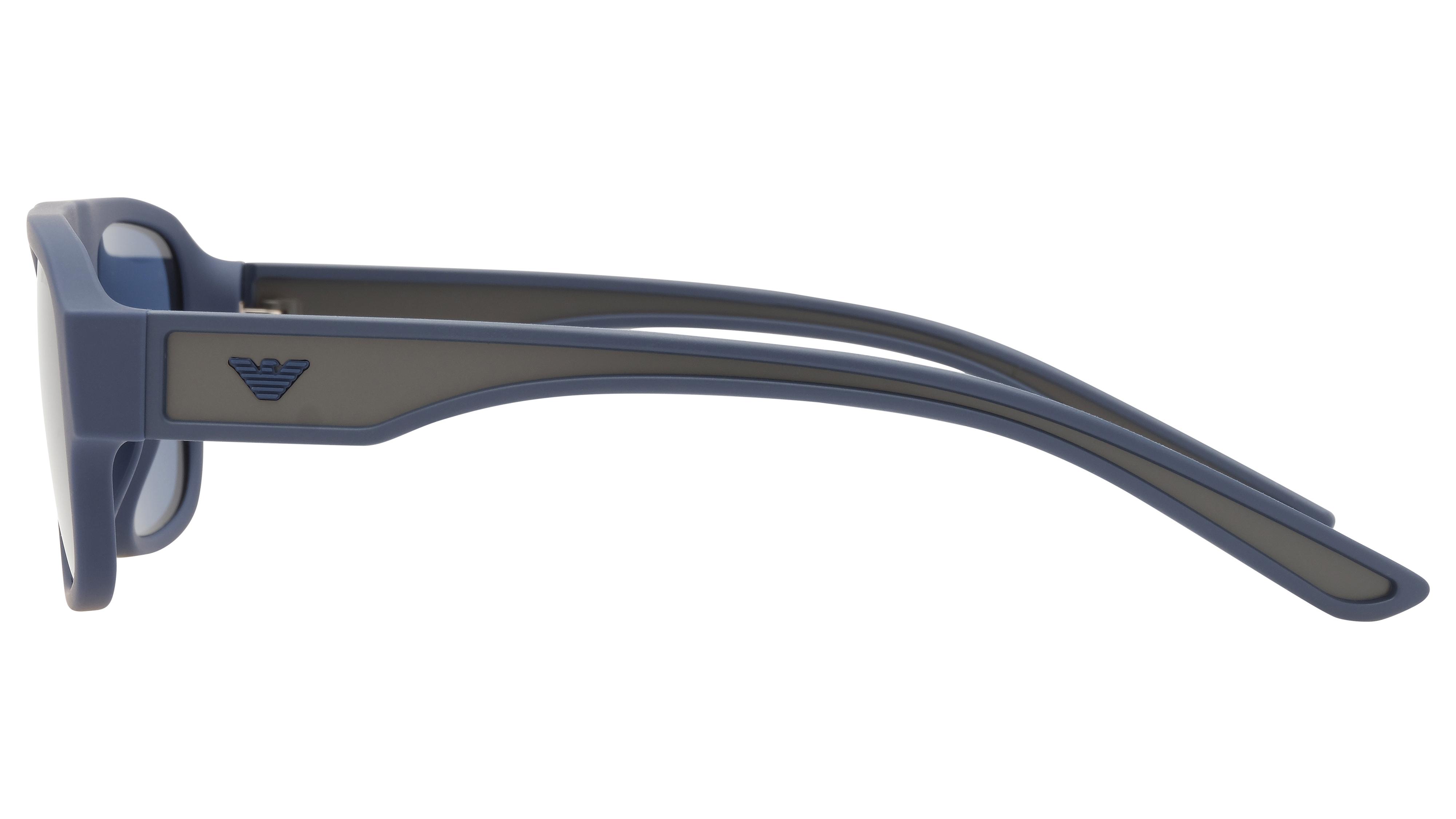 Lunettes de soleil Emporio Armani Homme Bleu Aviateur ea4266u Gauche