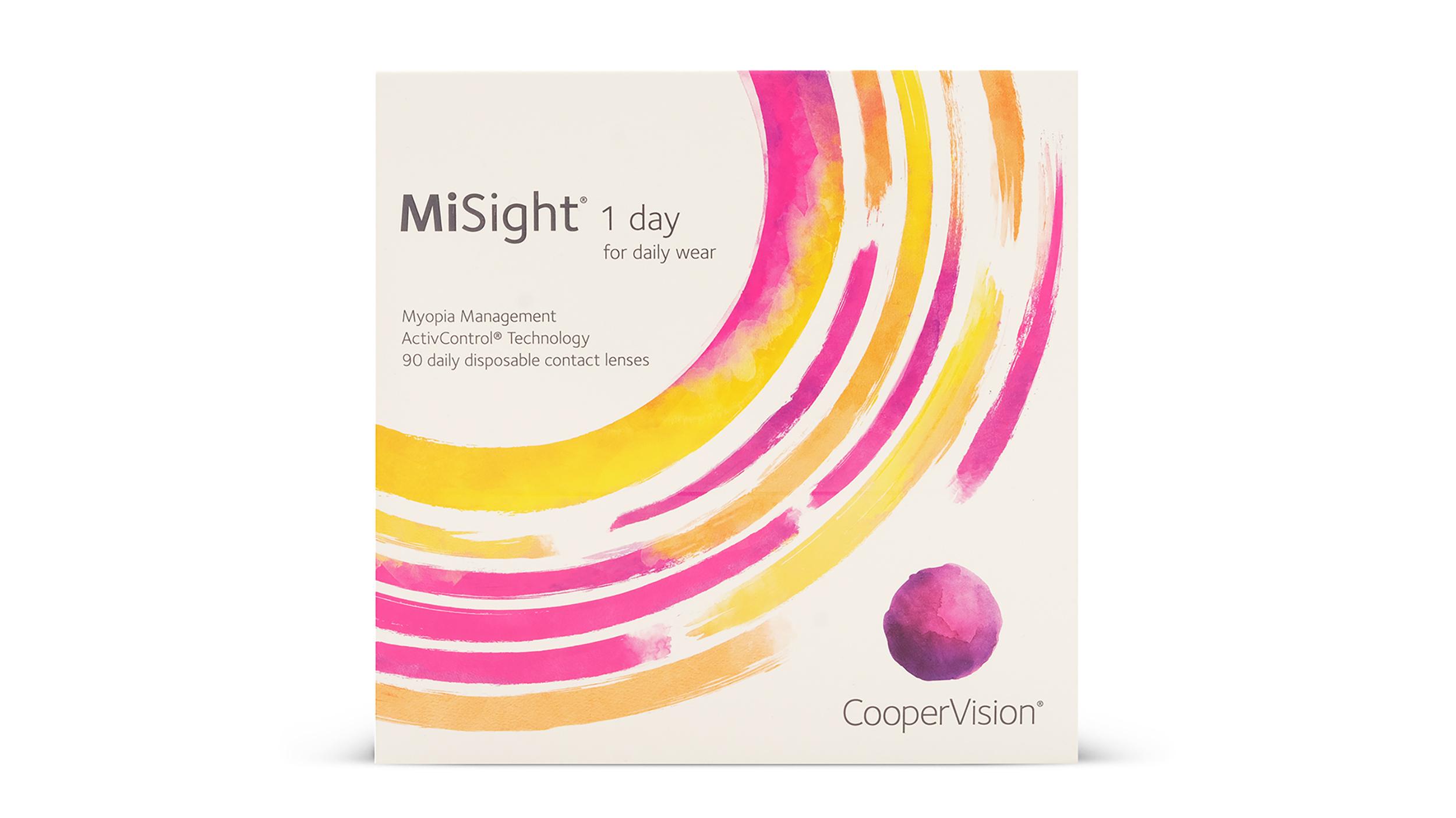 Lentilles de contact MiSight 1 Day Boîte de 90