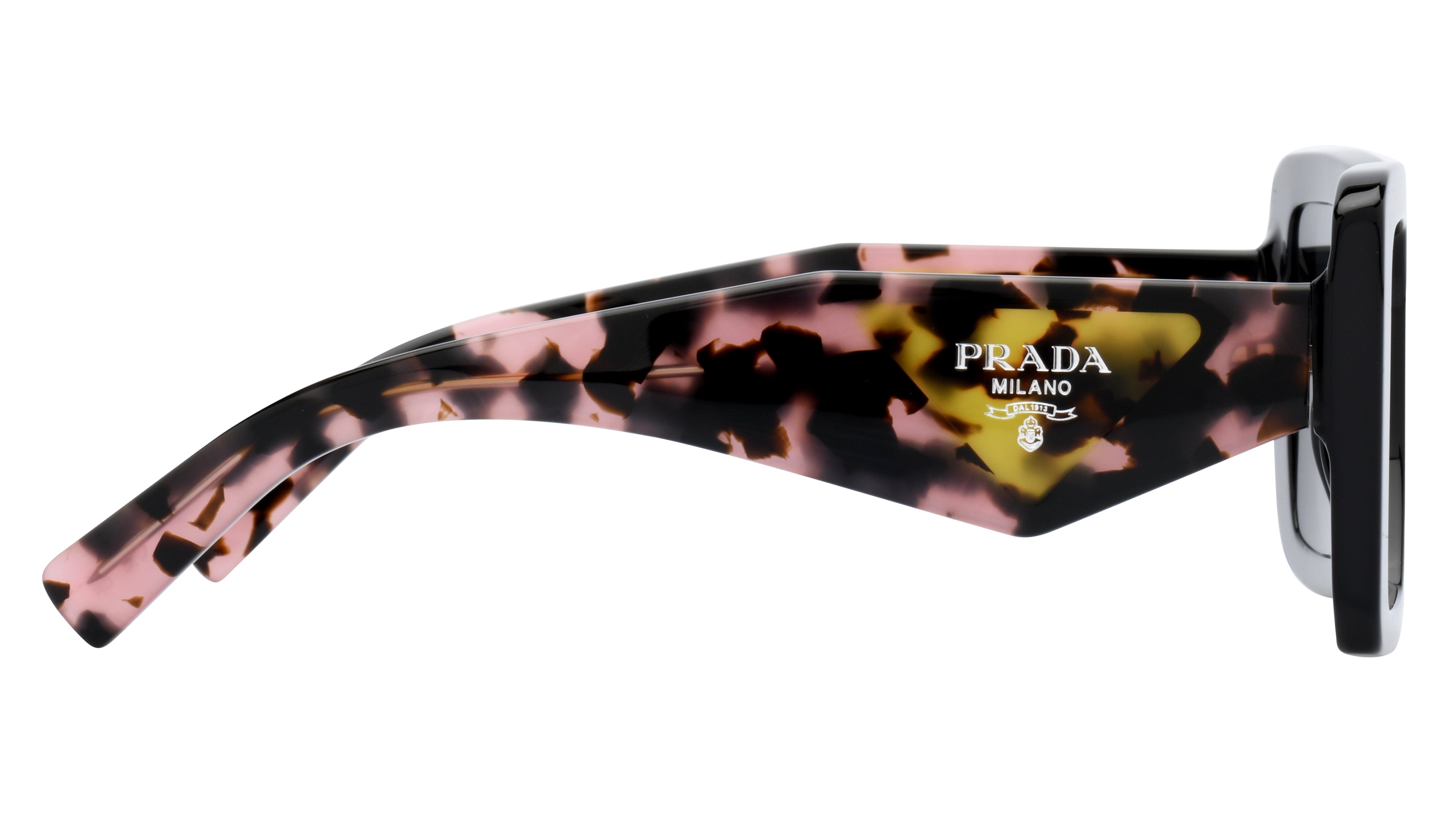 Lunettes de soleil Prada Femme Noir Carré Pr23Ys Droite