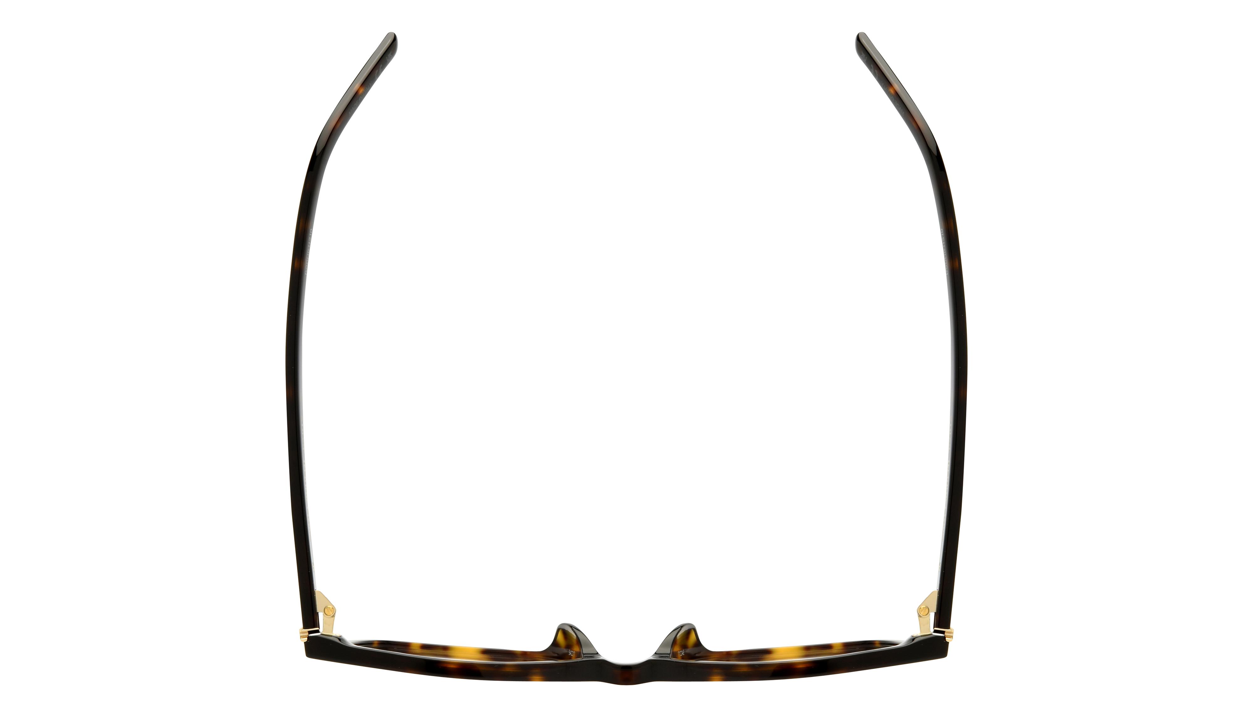 Lunettes de vue Saint Laurent Femme Écaille Rectangle SL Dessus