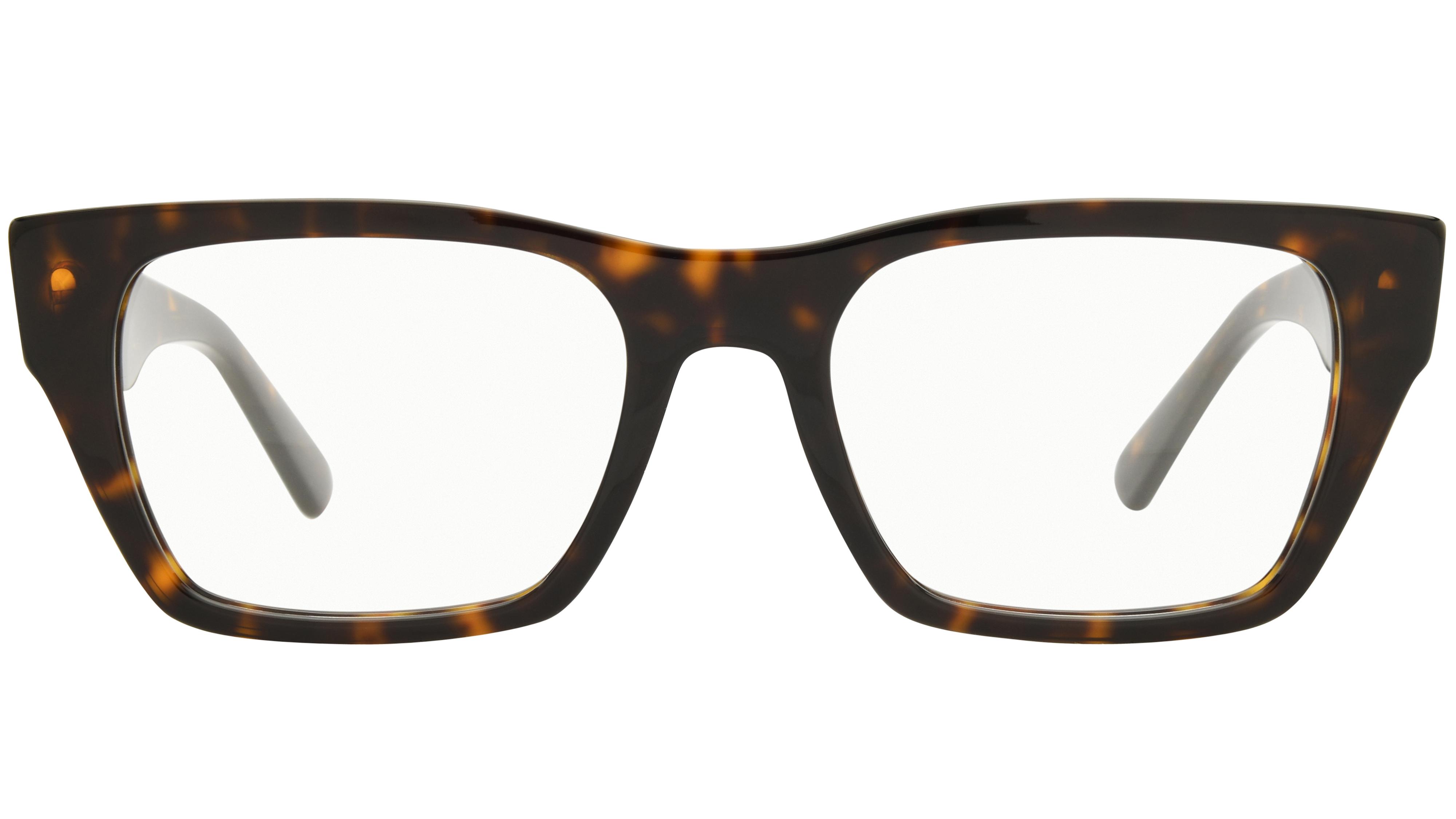 Lunettes de vue Ray-Ban Mixte Écaille Rectangle RX5448 Face