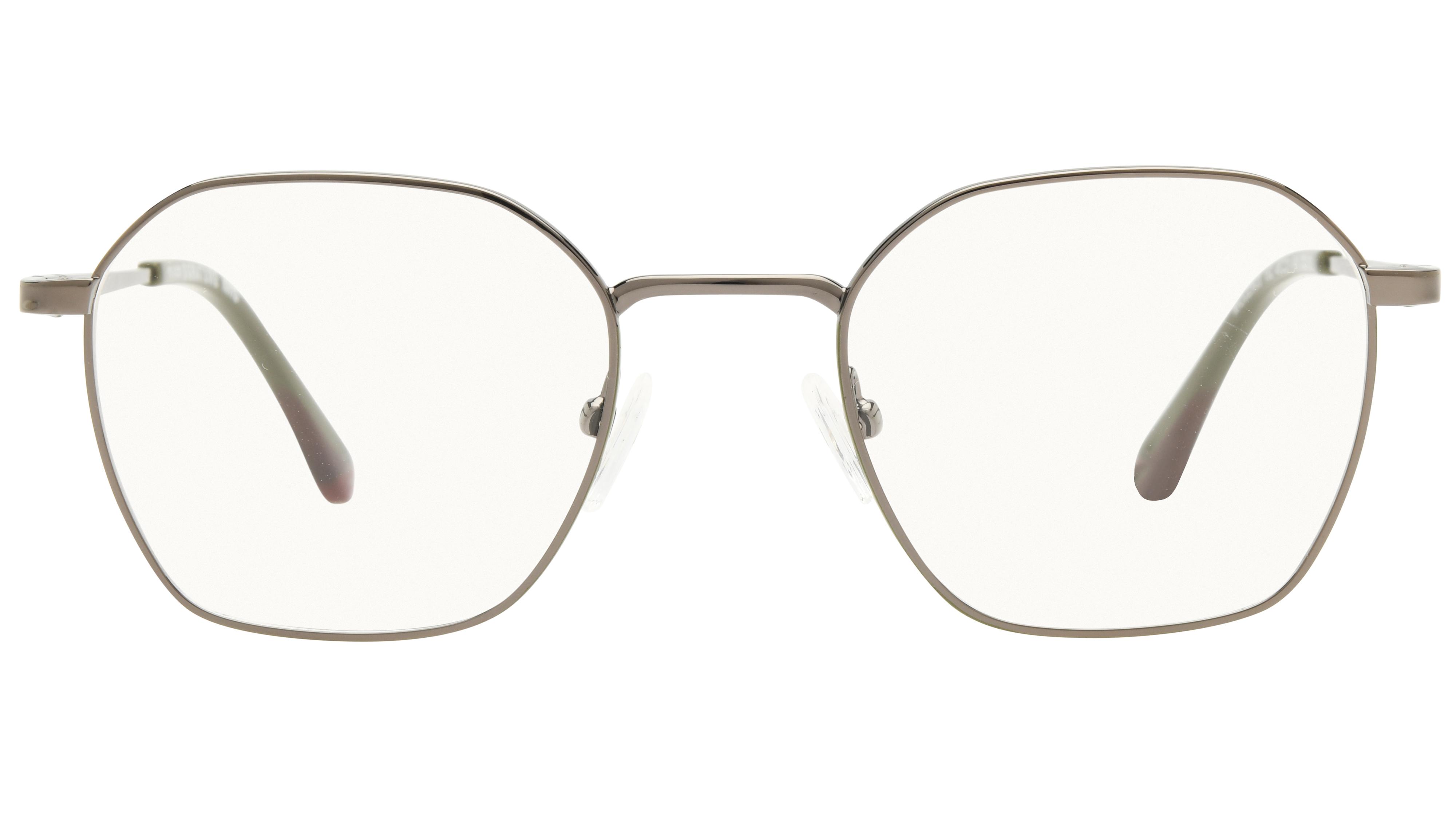 Lunettes de vue Signature Krys Homme Gris Carré Moj2503 Face