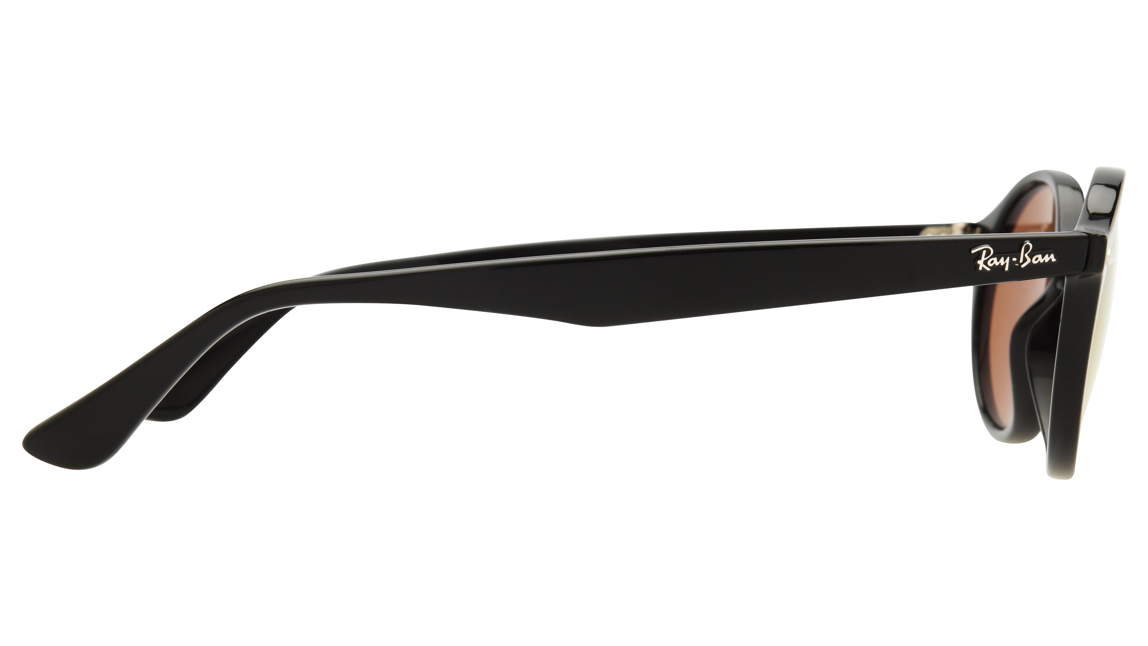 Lunettes de soleil Ray-Ban Mixte Noir Ovale RB4315 Droite