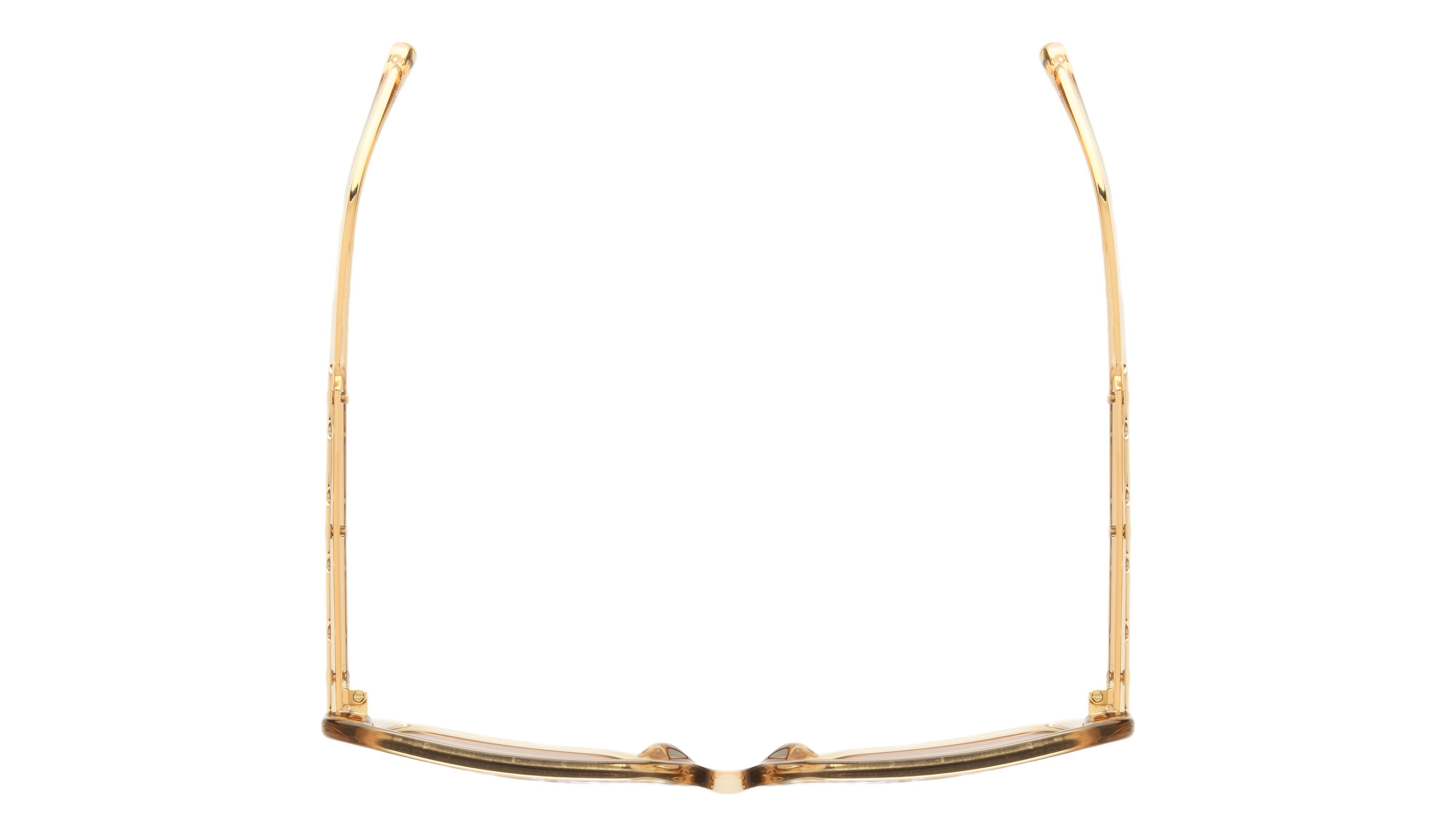 Lunettes de soleil Maje Femme Marron Rectangle Mj5058 Dessus