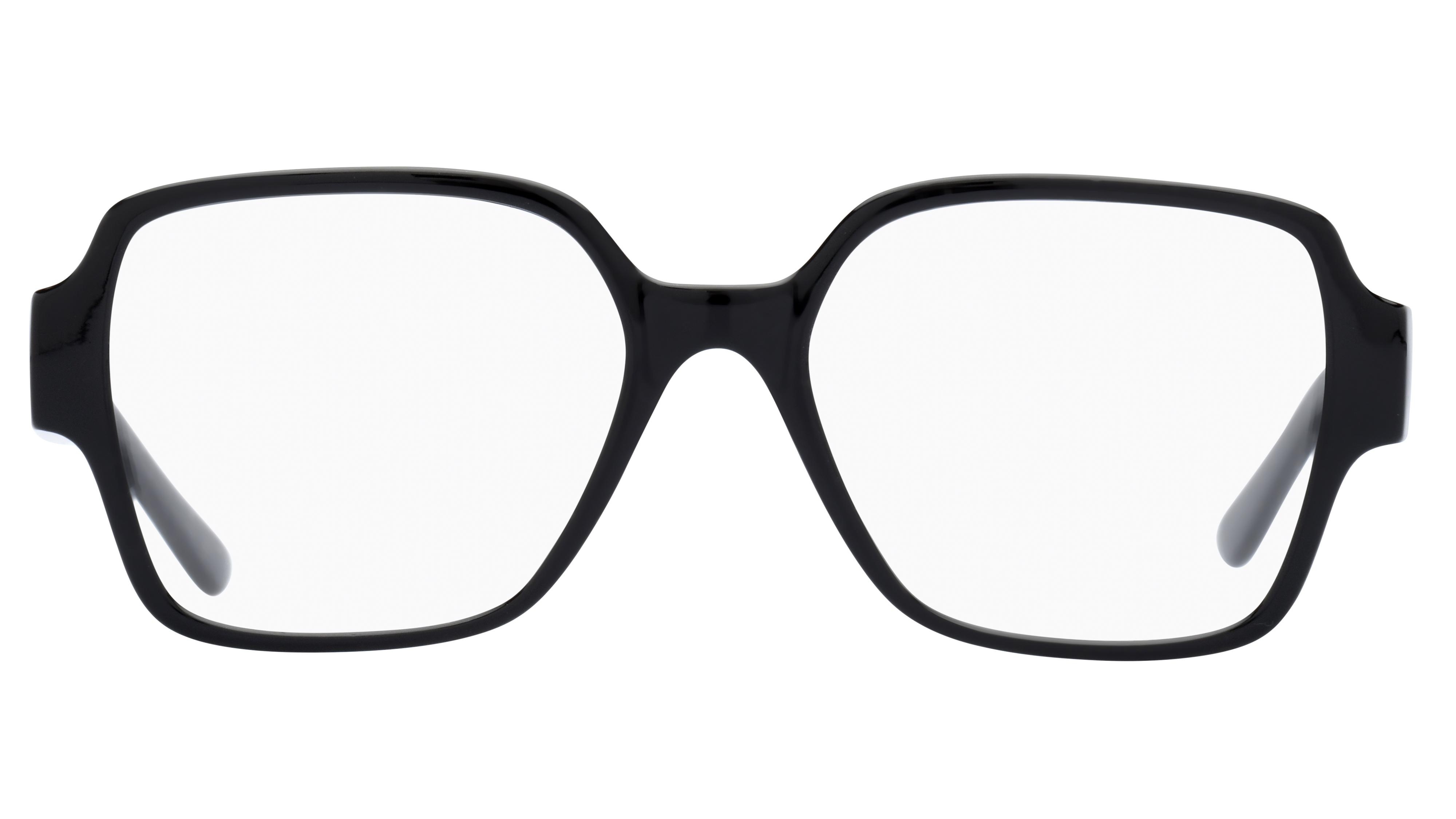Lunettes de vue Alternance Femme Noir Rectangle Alt23101 Face