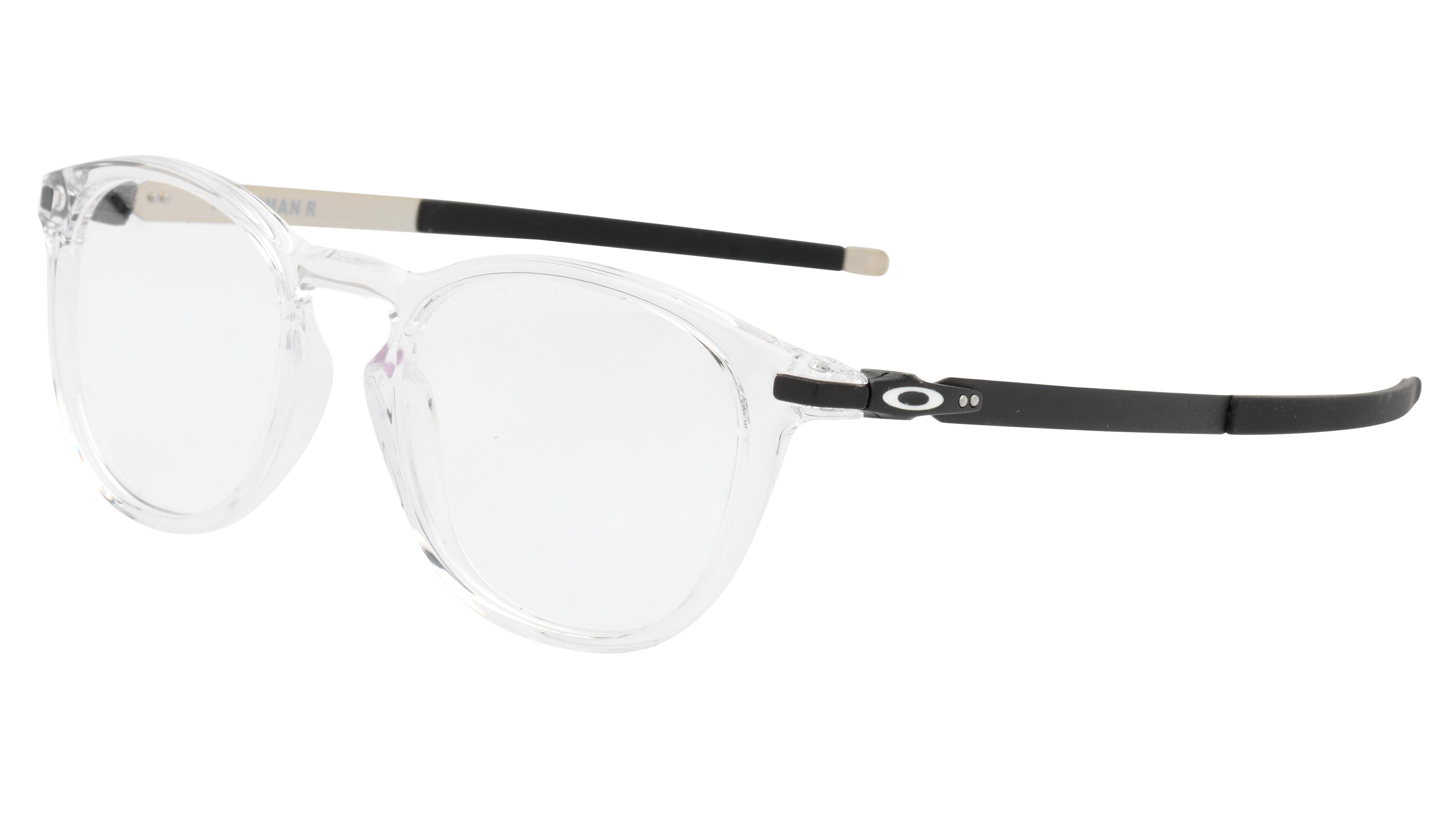 Lunettes de vue Oakley Homme Gris Ronde Ox8105 Trois-Quart