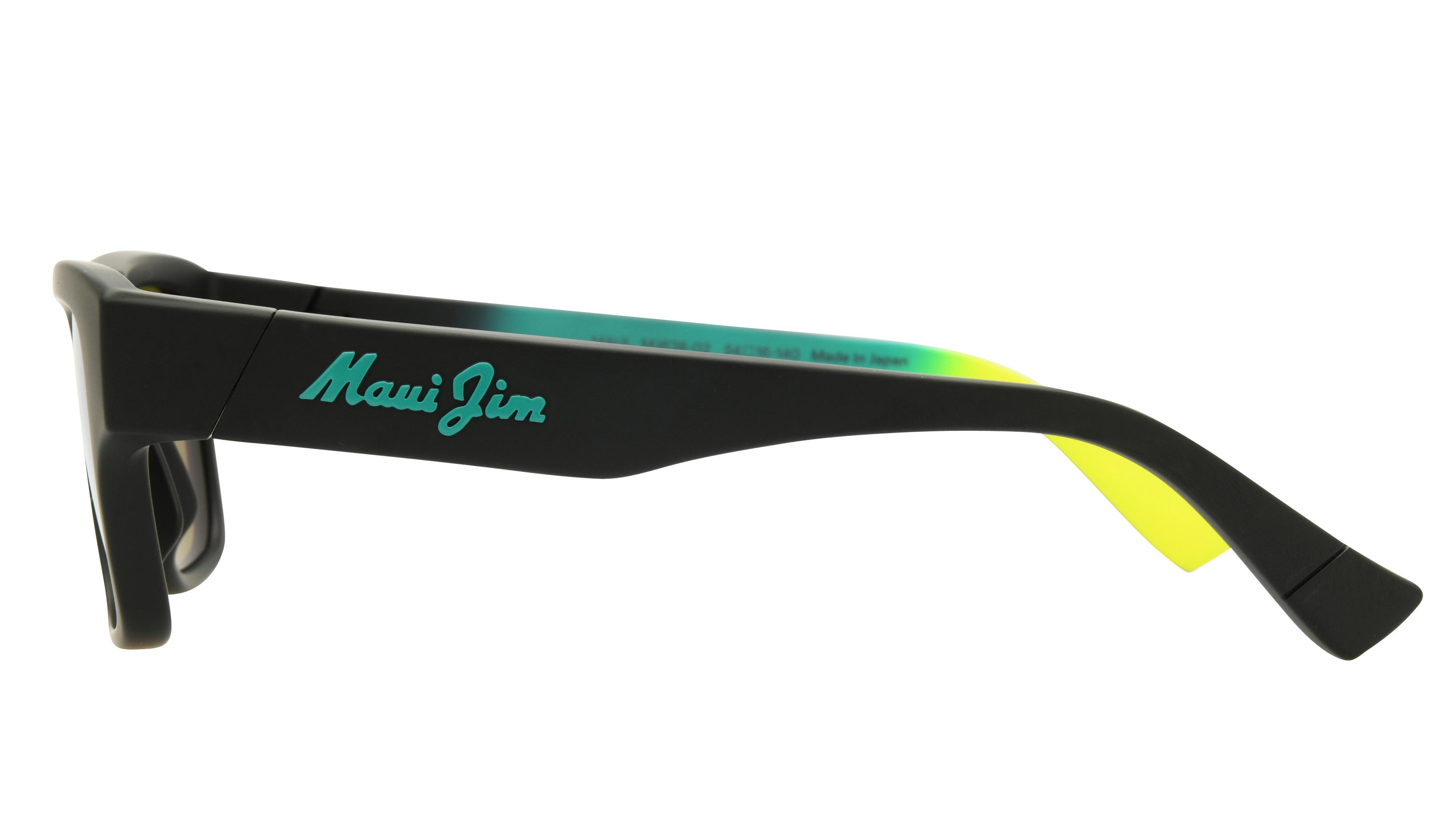 Lunettes de soleil  Mixte Noir Rectangle mj0638s Gauche